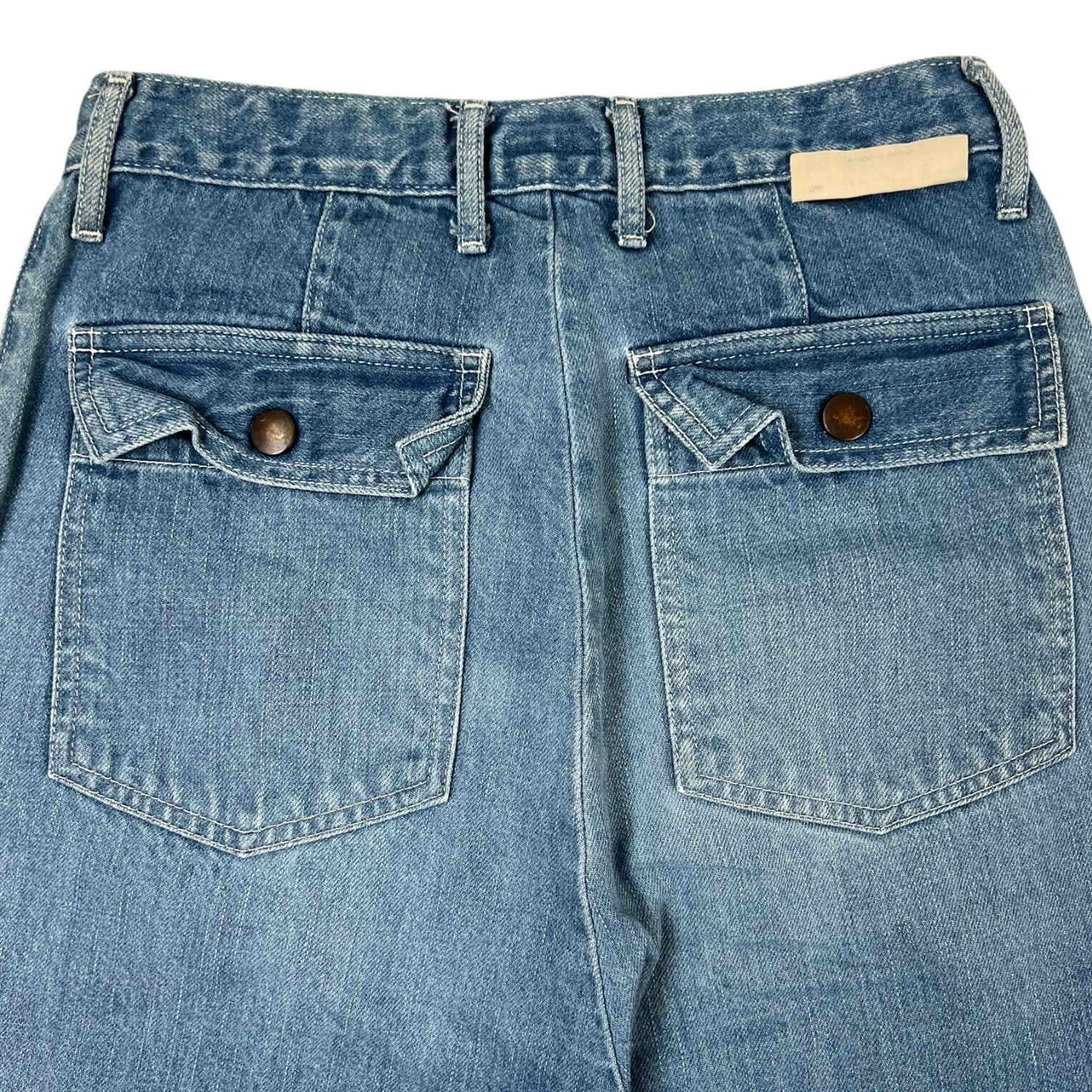 Kapital 11.5Oz Denim High Waist Monroe Dakota Pants
