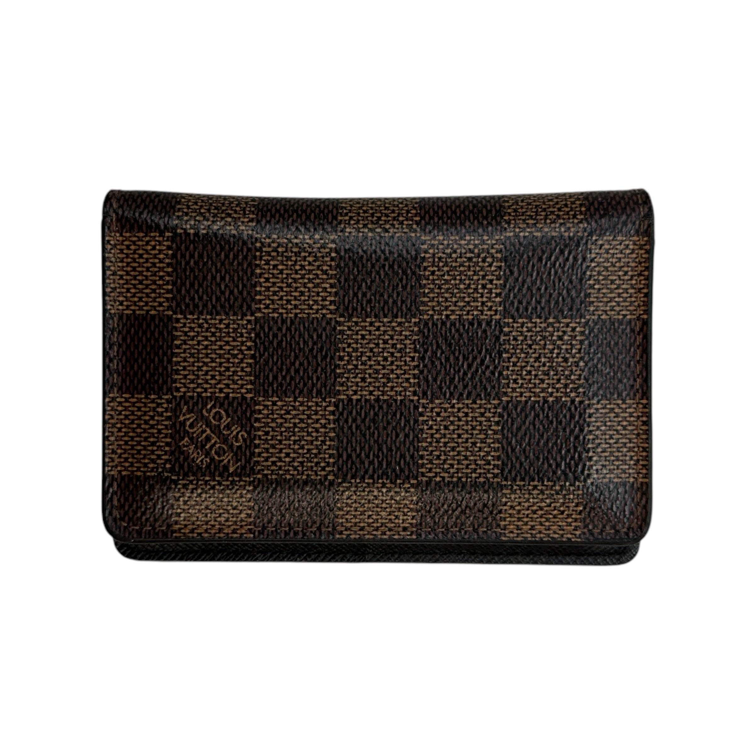 Louis Vuitton Damier Ebene Canvas Wallet