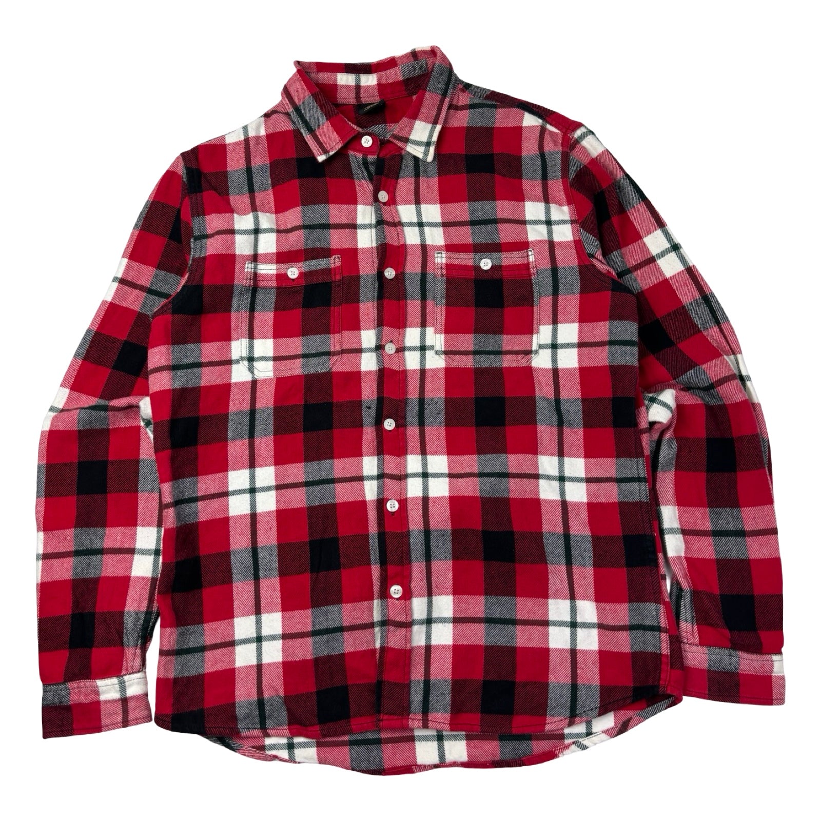 OVO Plaid Flannel Red/White