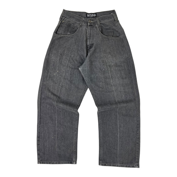 (W) Vintage Y2K Enyce Baggy Denim Jean Dark Grey
