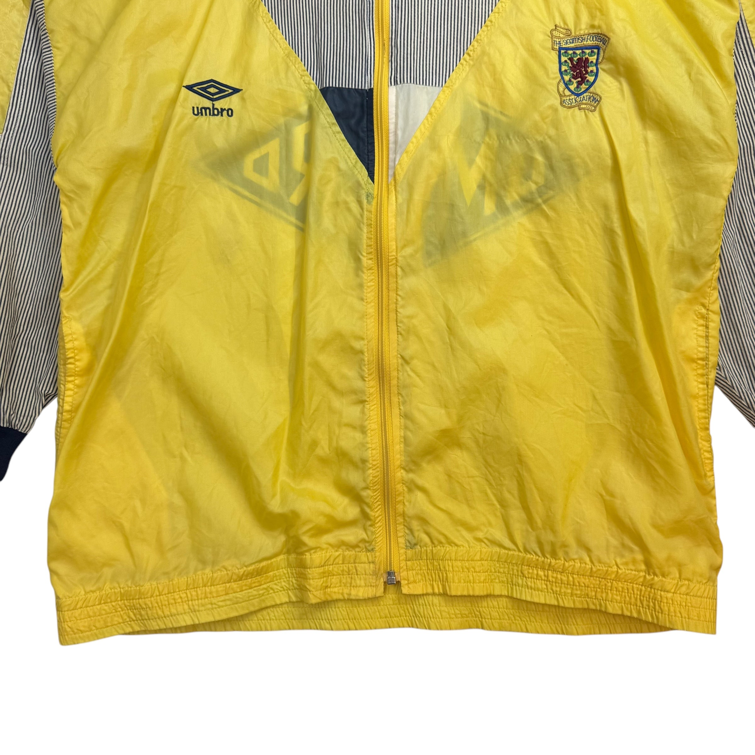 Vintage Umbro Windbreaker Yellow