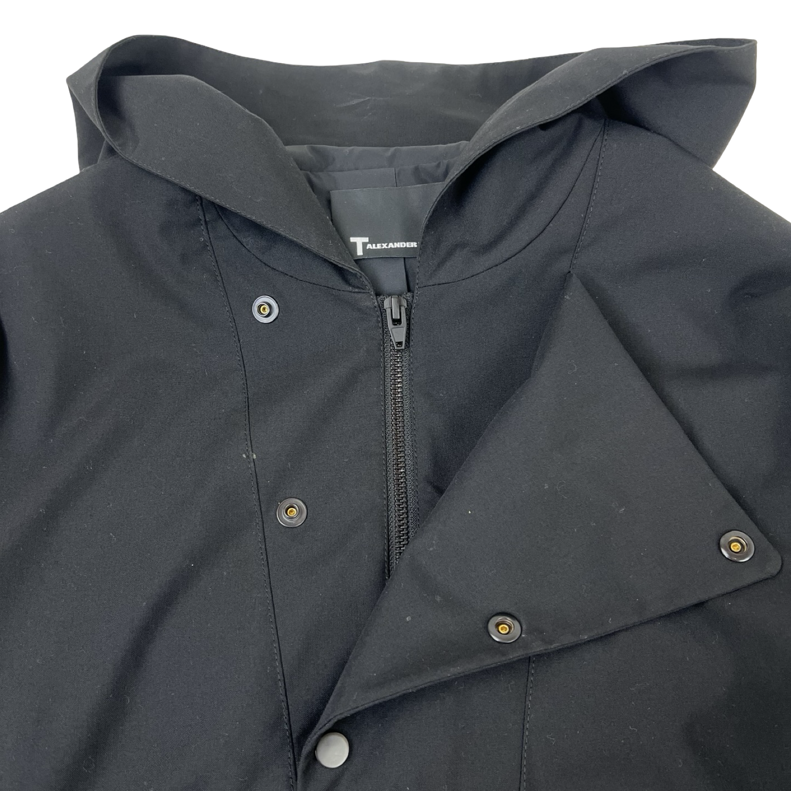 Sleek T by Alexander Wang Technical Anorak Jacket Black