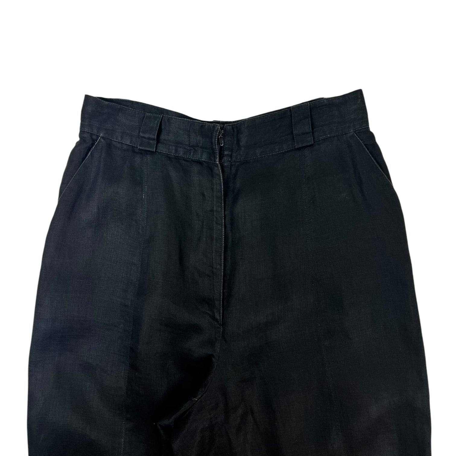 (W) Vintage Gianni Versace Cotton Tapered Trousers