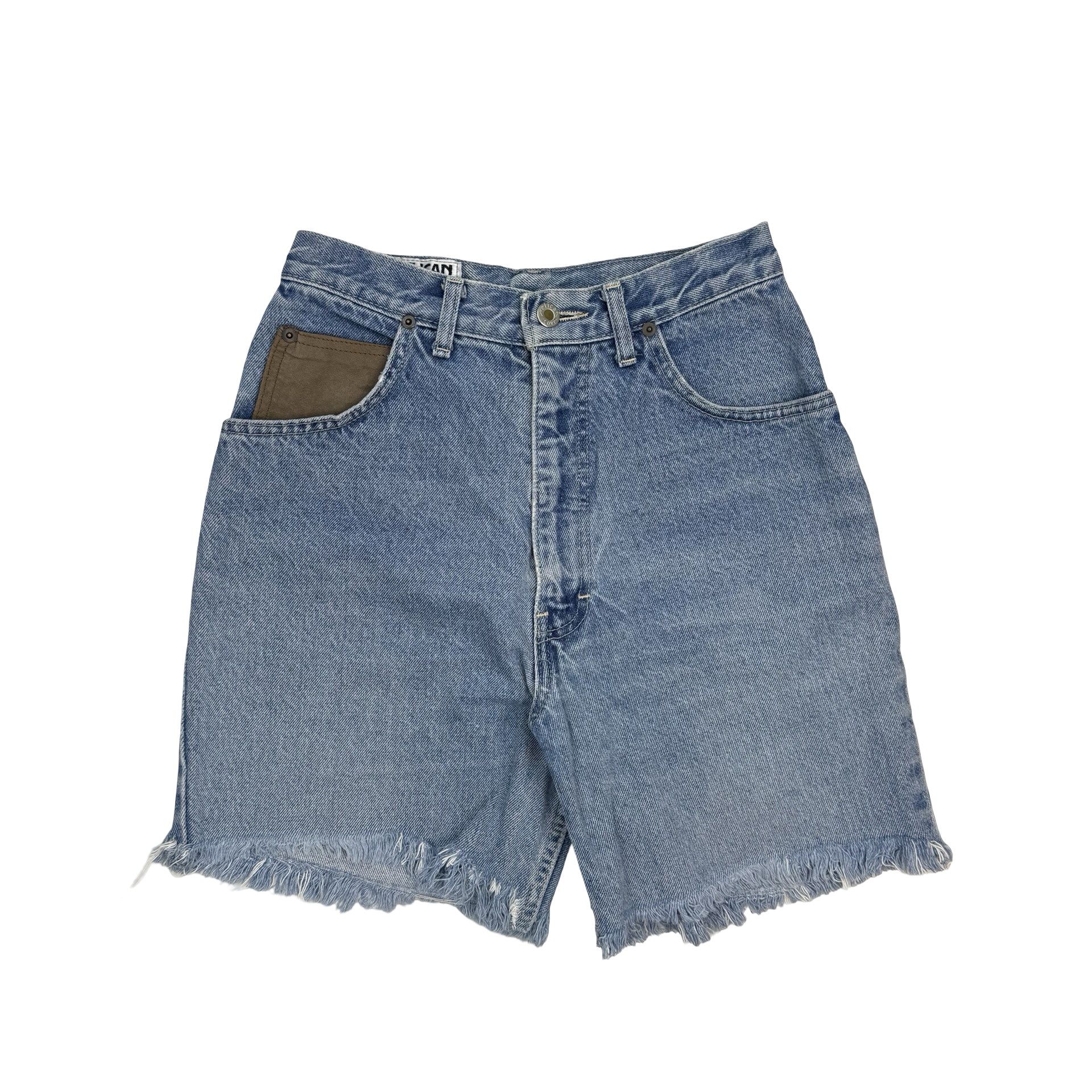 Vintage Pelican Cove Cut Off Denim Shorts Light Wash
