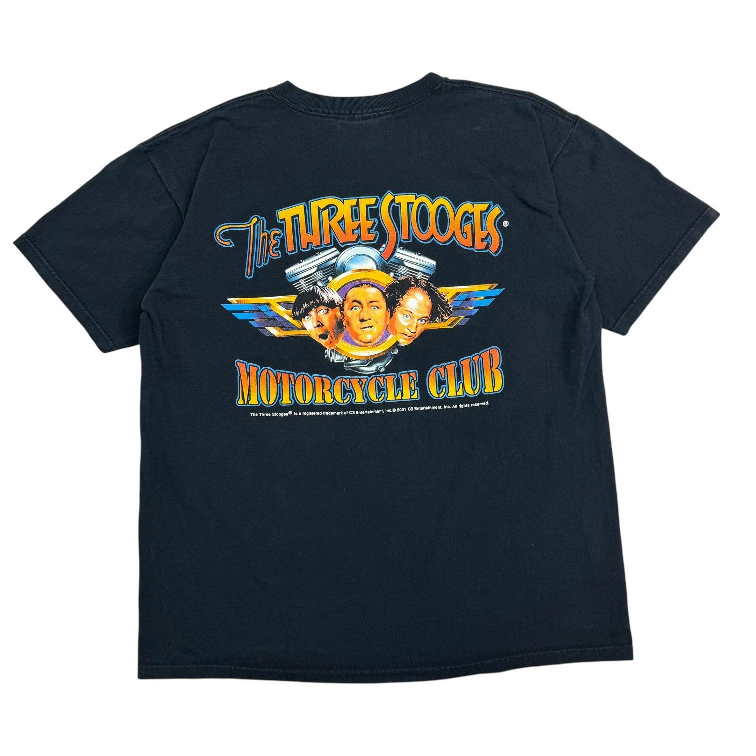 2001 The Three Stooges Tee Black