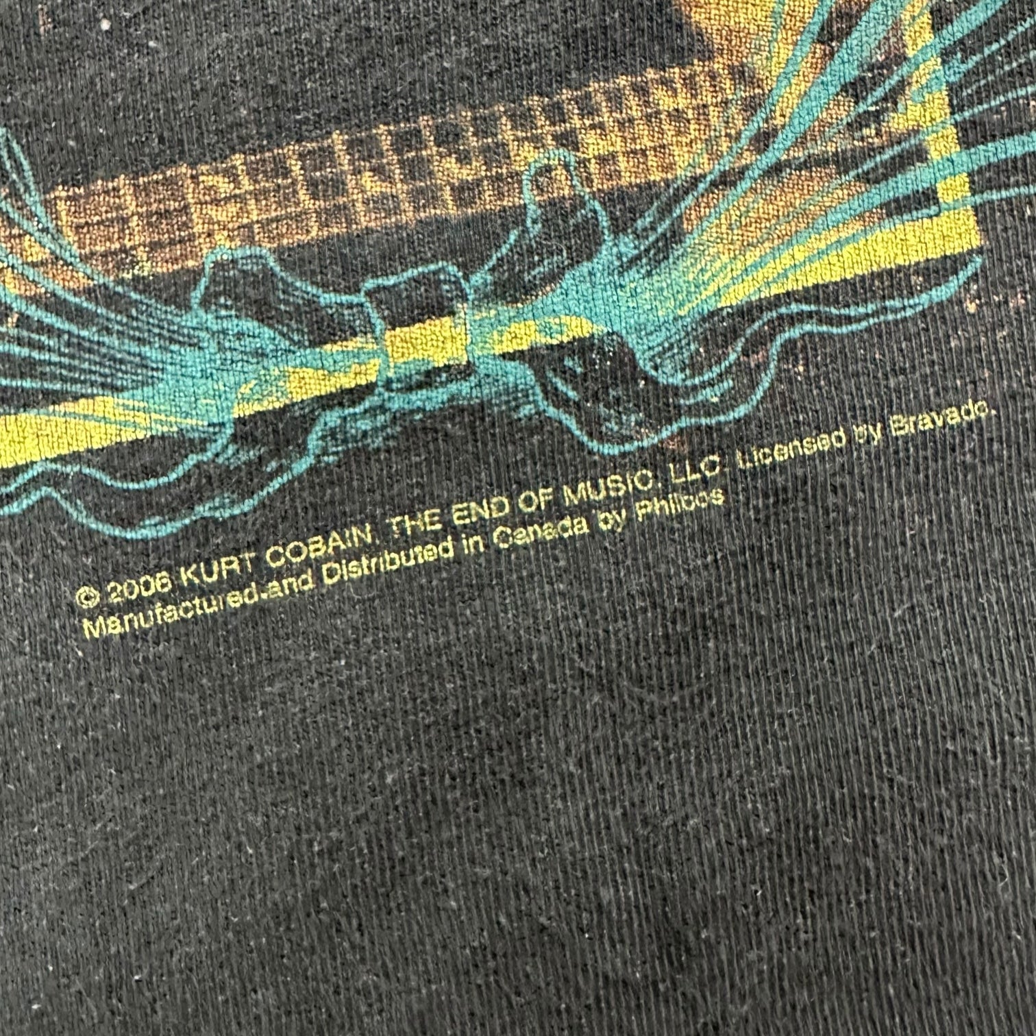 2006 Kurt Cobain ‘The End Of Music’ Tee Black