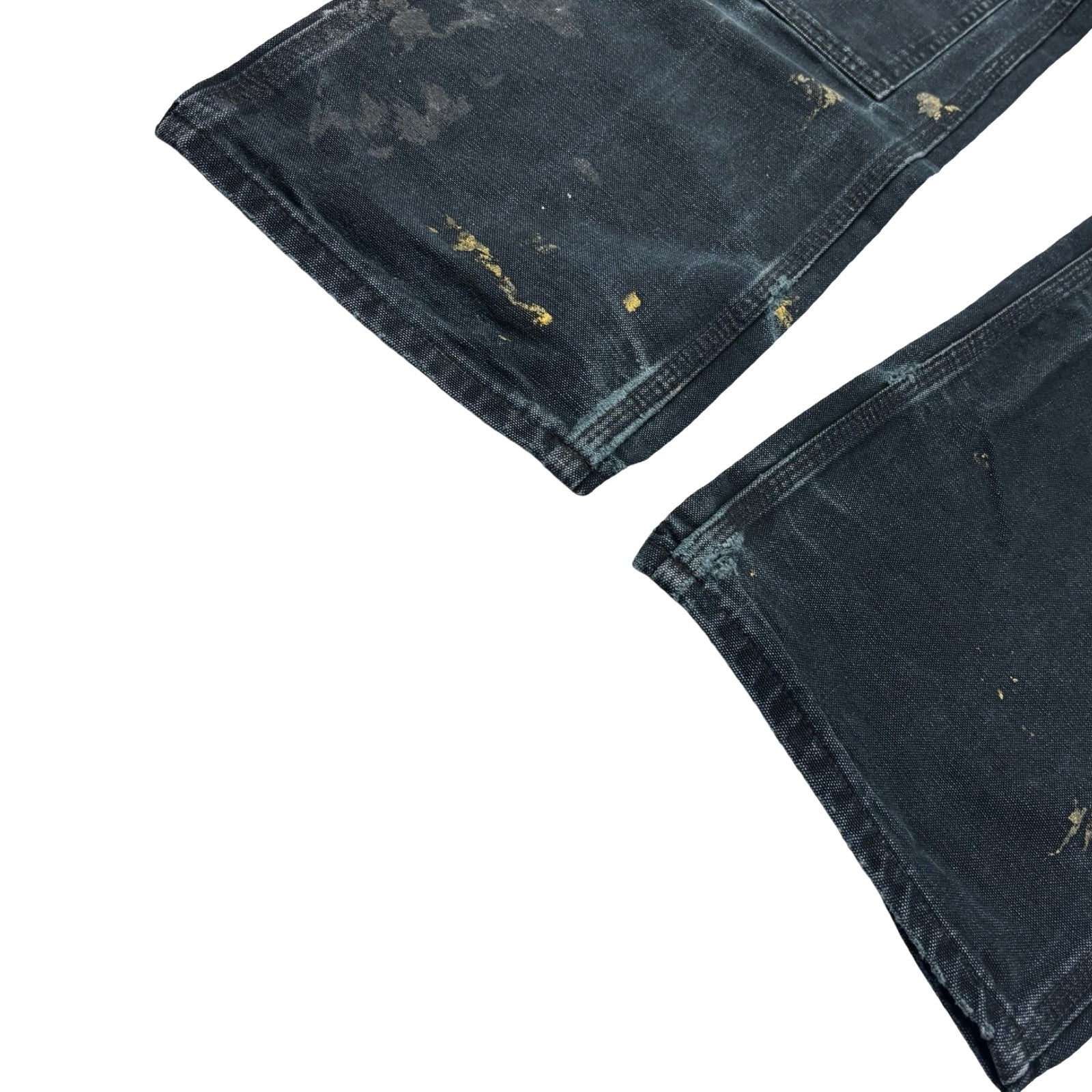Carhartt Double Knee Work Pants Washed Black