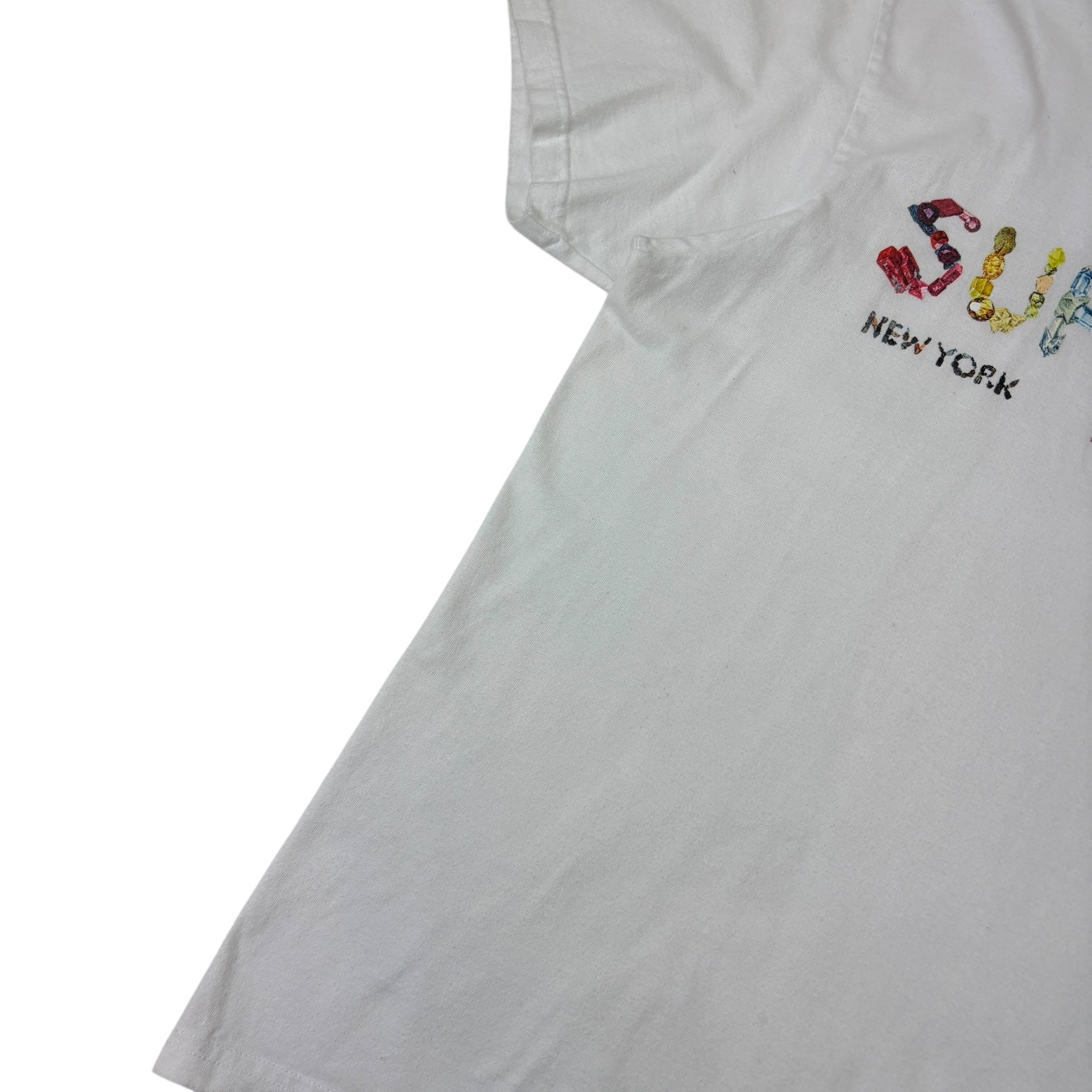 Supreme Rocks Tee White
