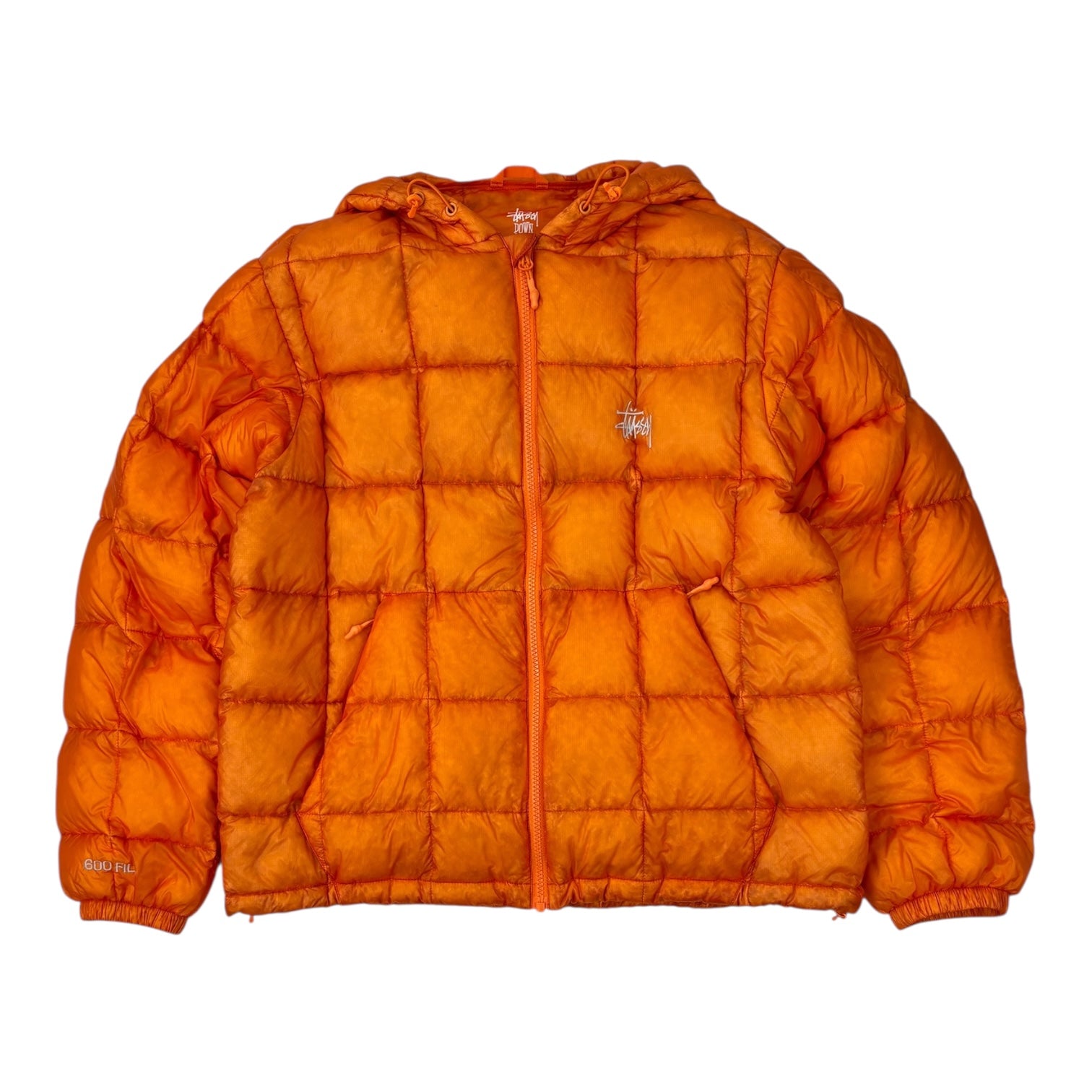 Stussy Midweight Puffer Jacket Orange