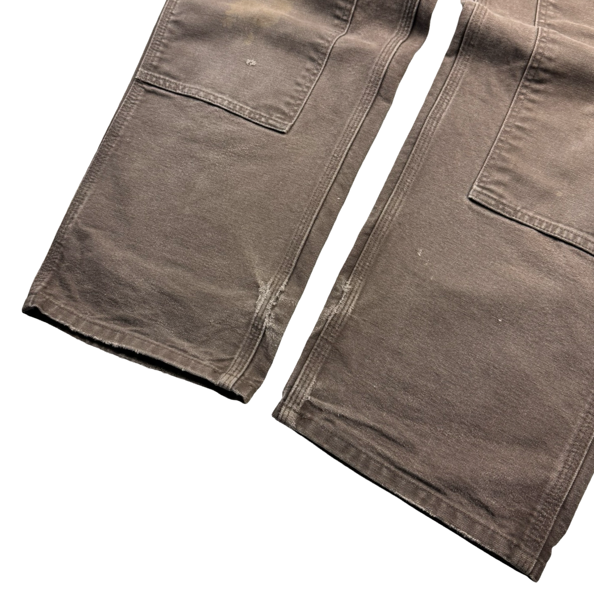 Vintage Carhartt Double Knee Bottoms Faded Chocolate