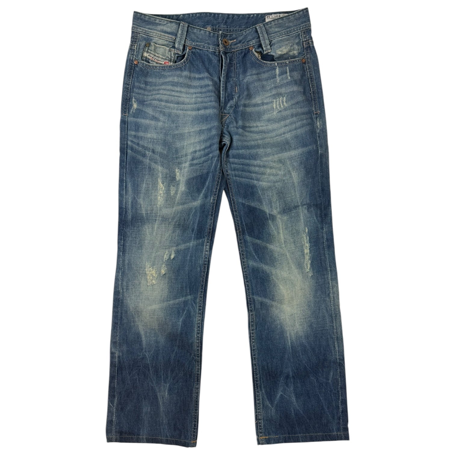 Vintage Y2K Diesel Distressed Denim Jeans