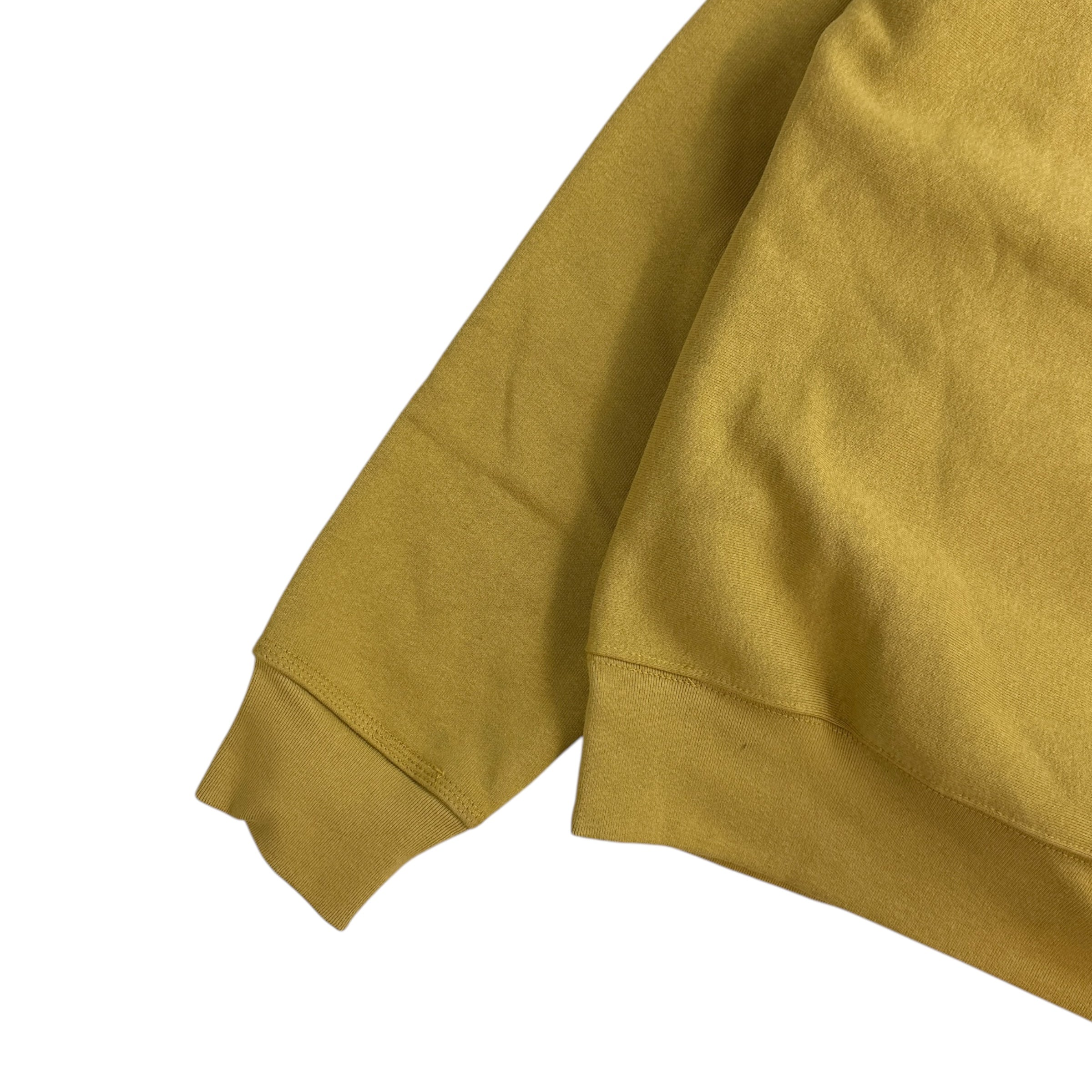 Stussy “When Its Time to Relax” Hoodie Mustard