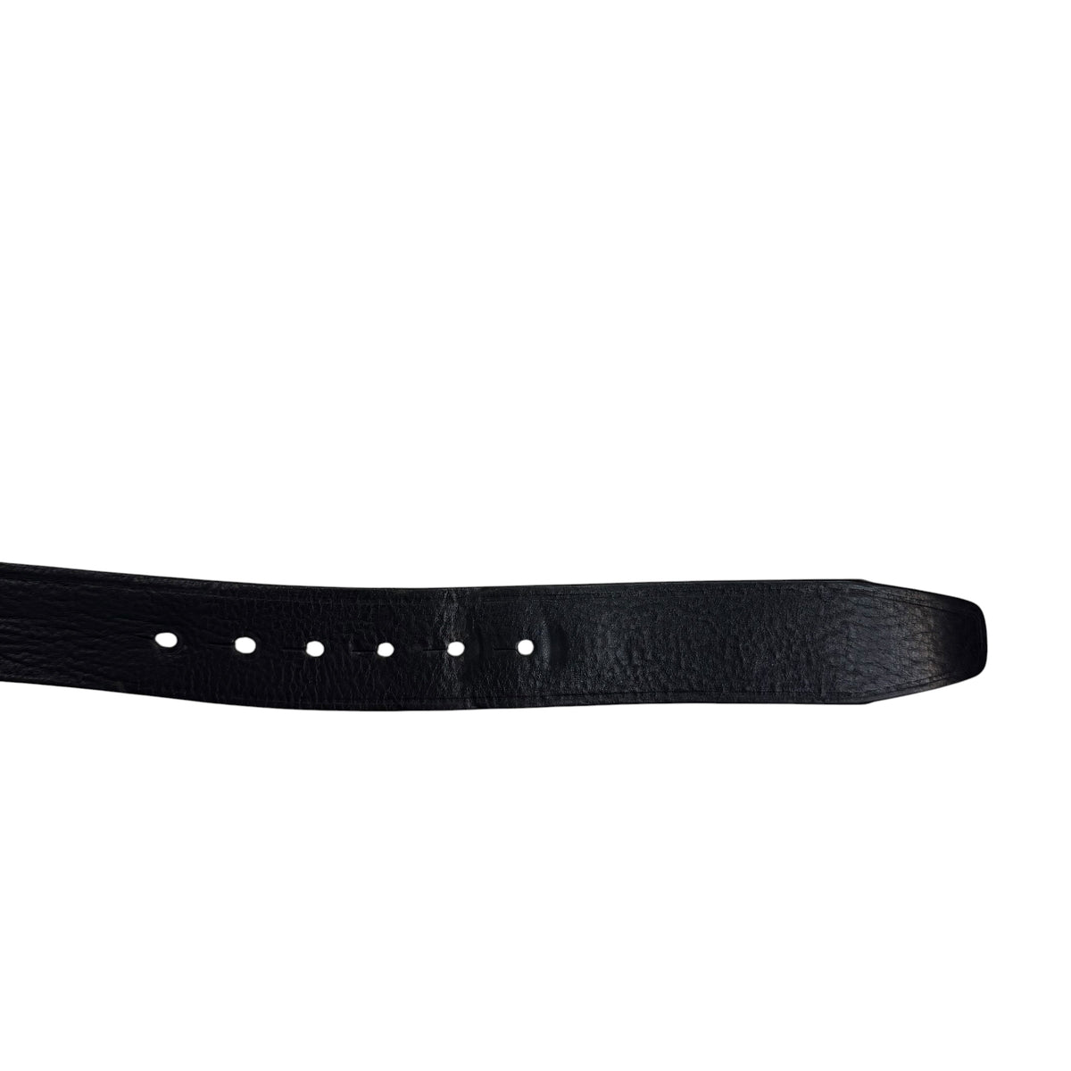 SS2008 Dsquared2 “64” Racer Leather Belt Black