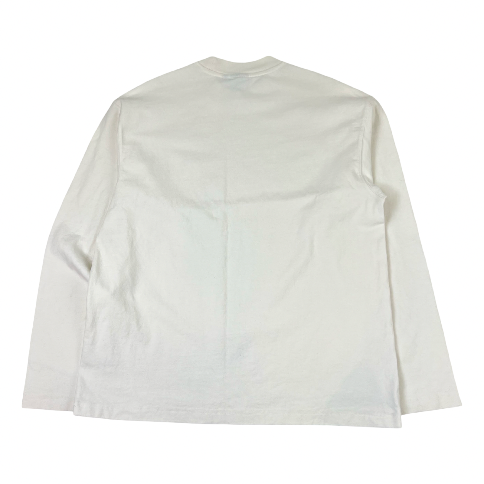 Stüssy Lazy Long Sleeve T-Shirt White
