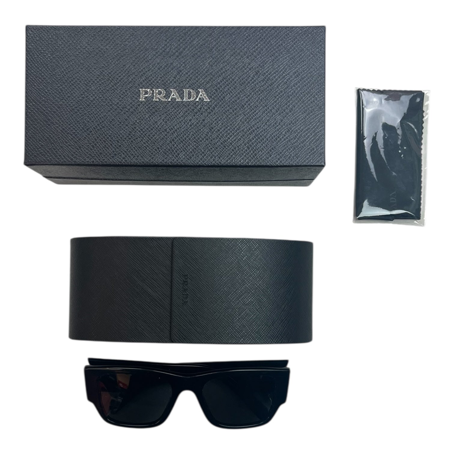 Prada PR 10ZSF Sunglasses Black