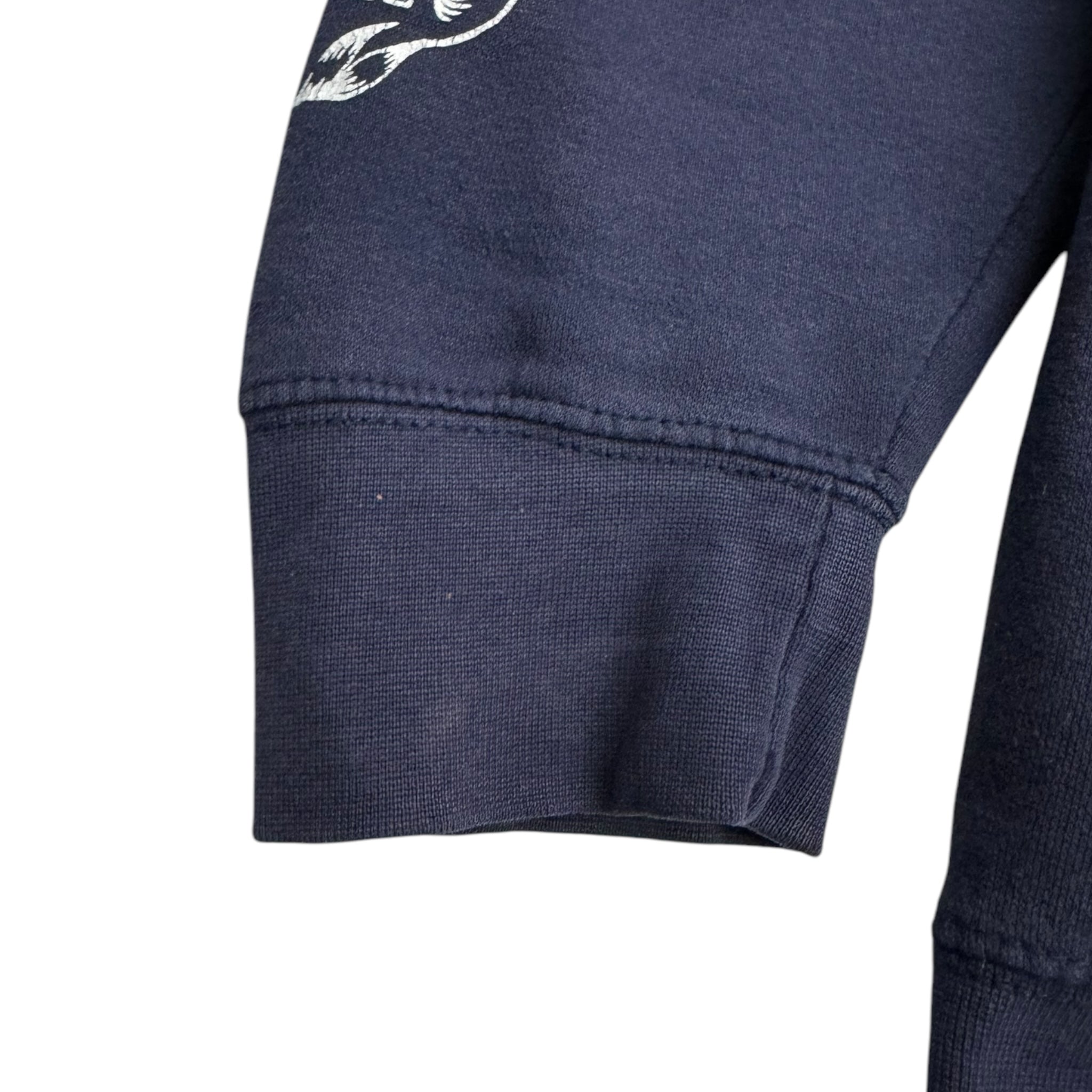 Y2K Venice Breakwater Boardshop Flame Sleeve Surf Hoodie