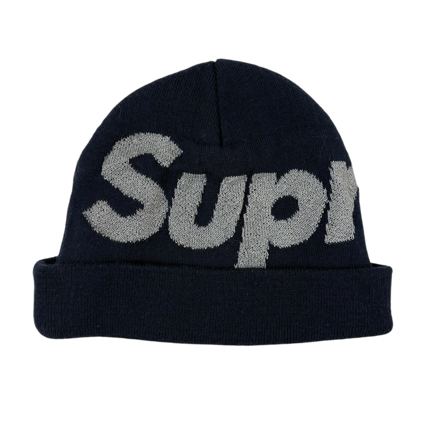 Supreme FW18 Big Logo Beanie Black