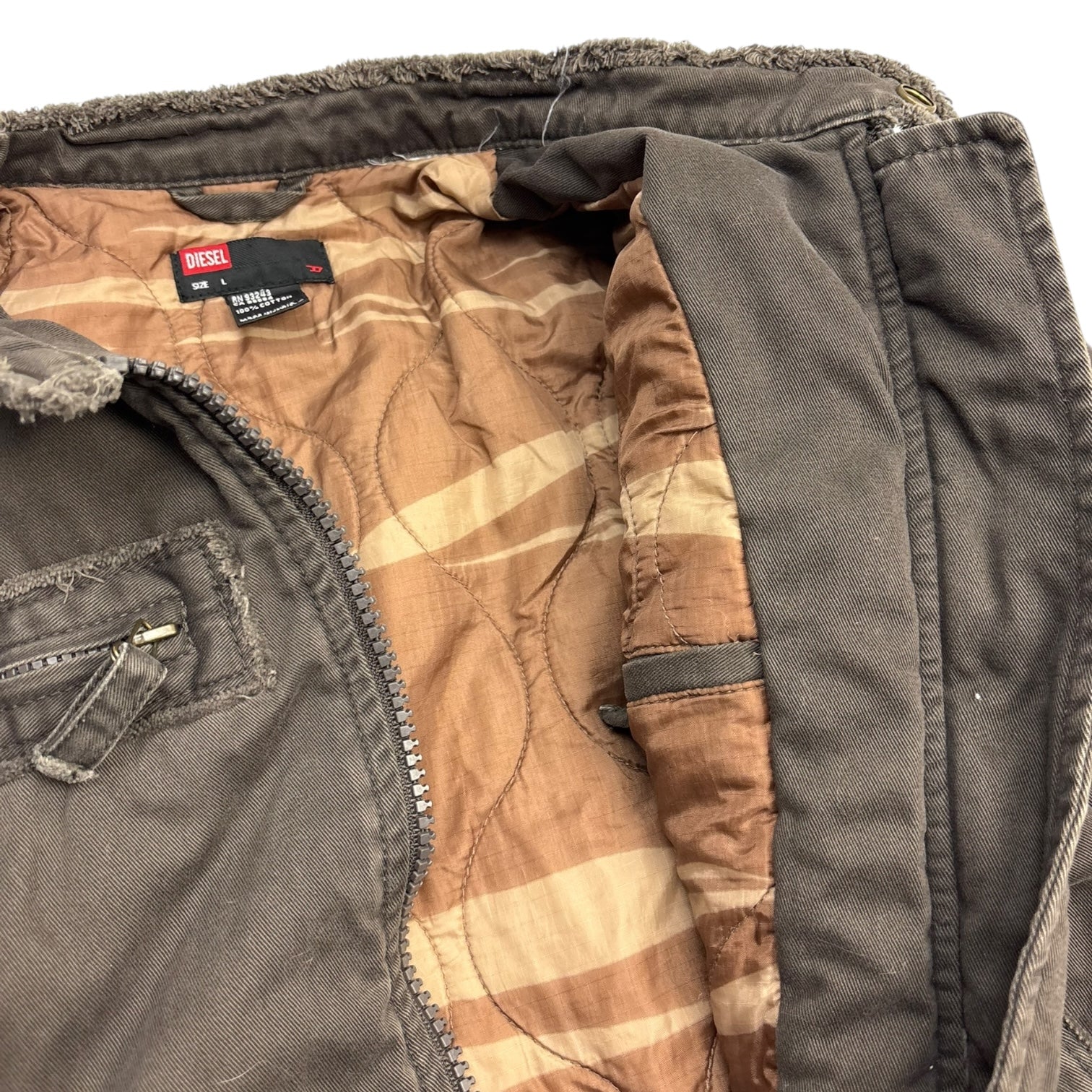 Y2K Diesel Technical Zip Jacket