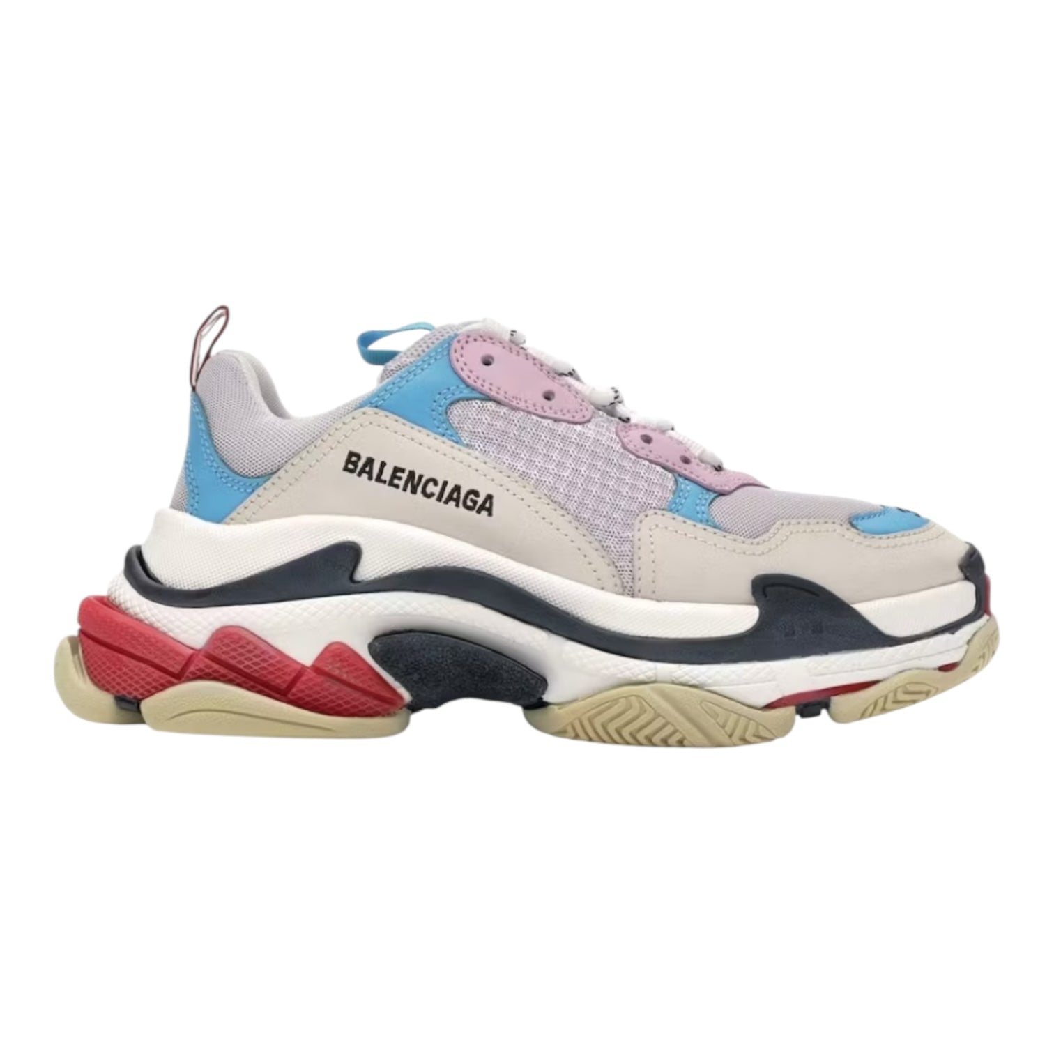 Balenciaga Triple S White Blue (W) (Used)