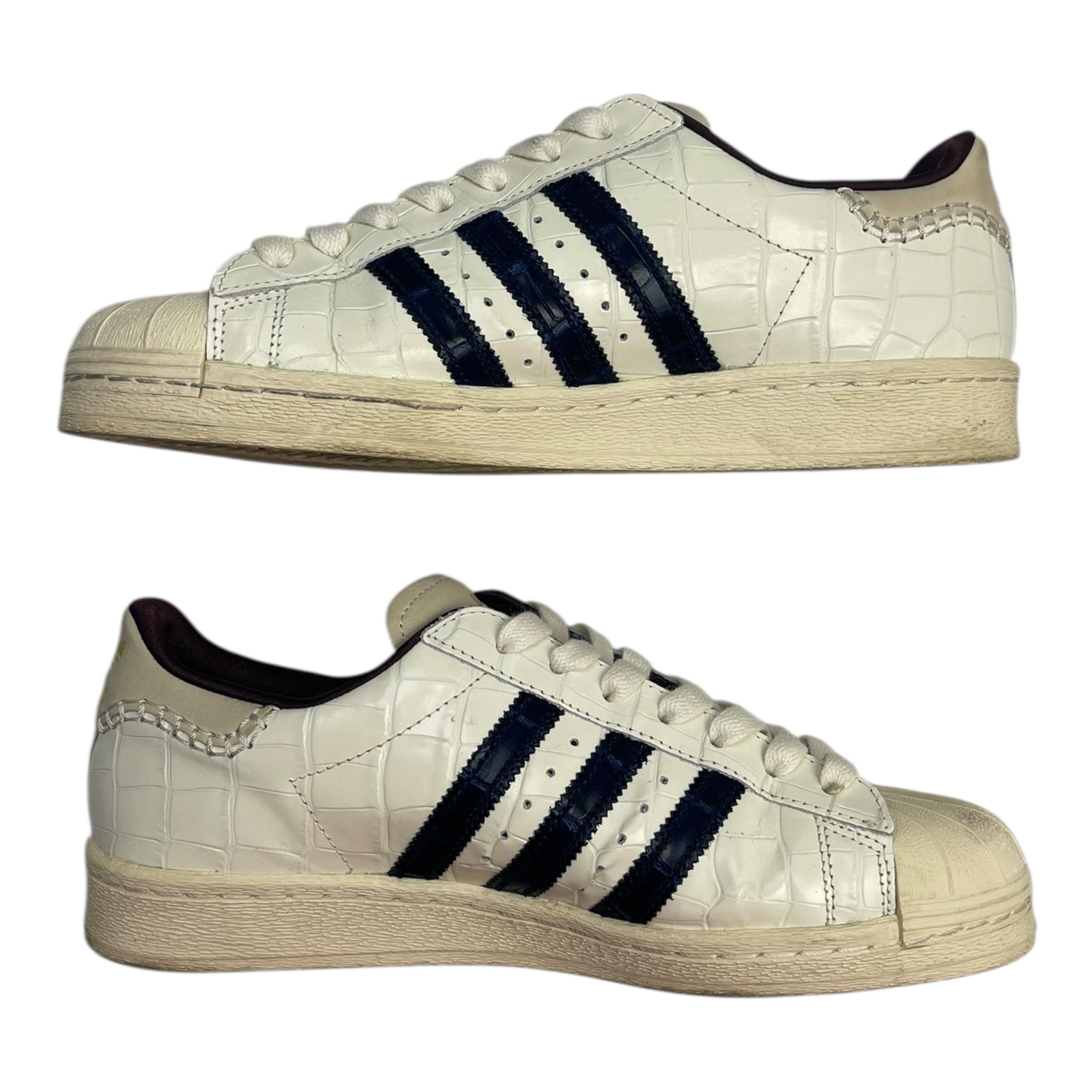 Adidas X Wales Bonner Superstar White Crocodile (Used)