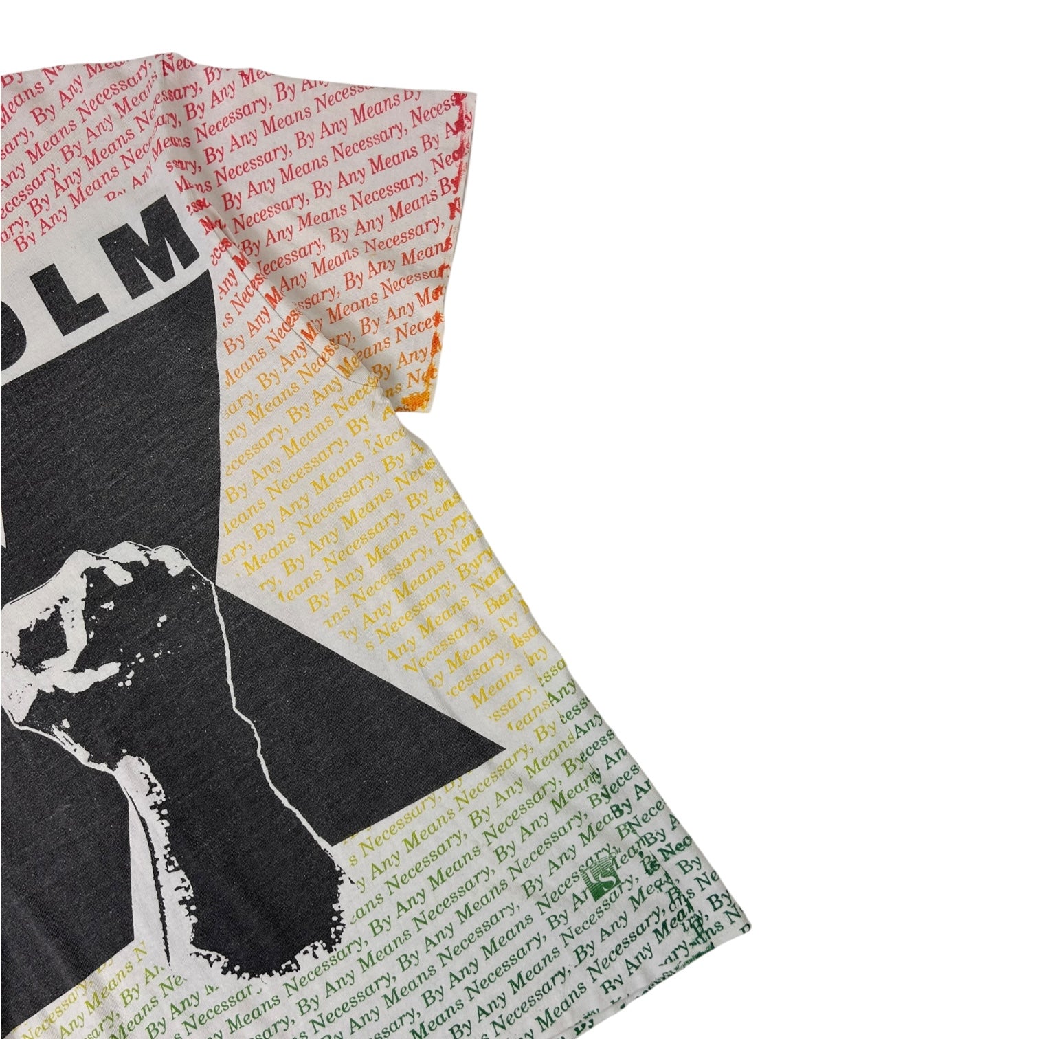 Vintage Malcolm X By All Means Necessary AOP T-Shirt
