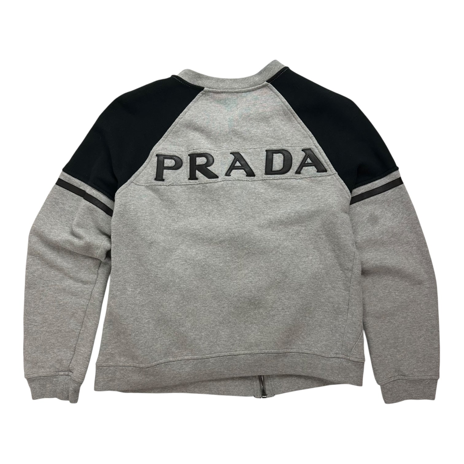 Prada Baseball Jacket Grey/Black