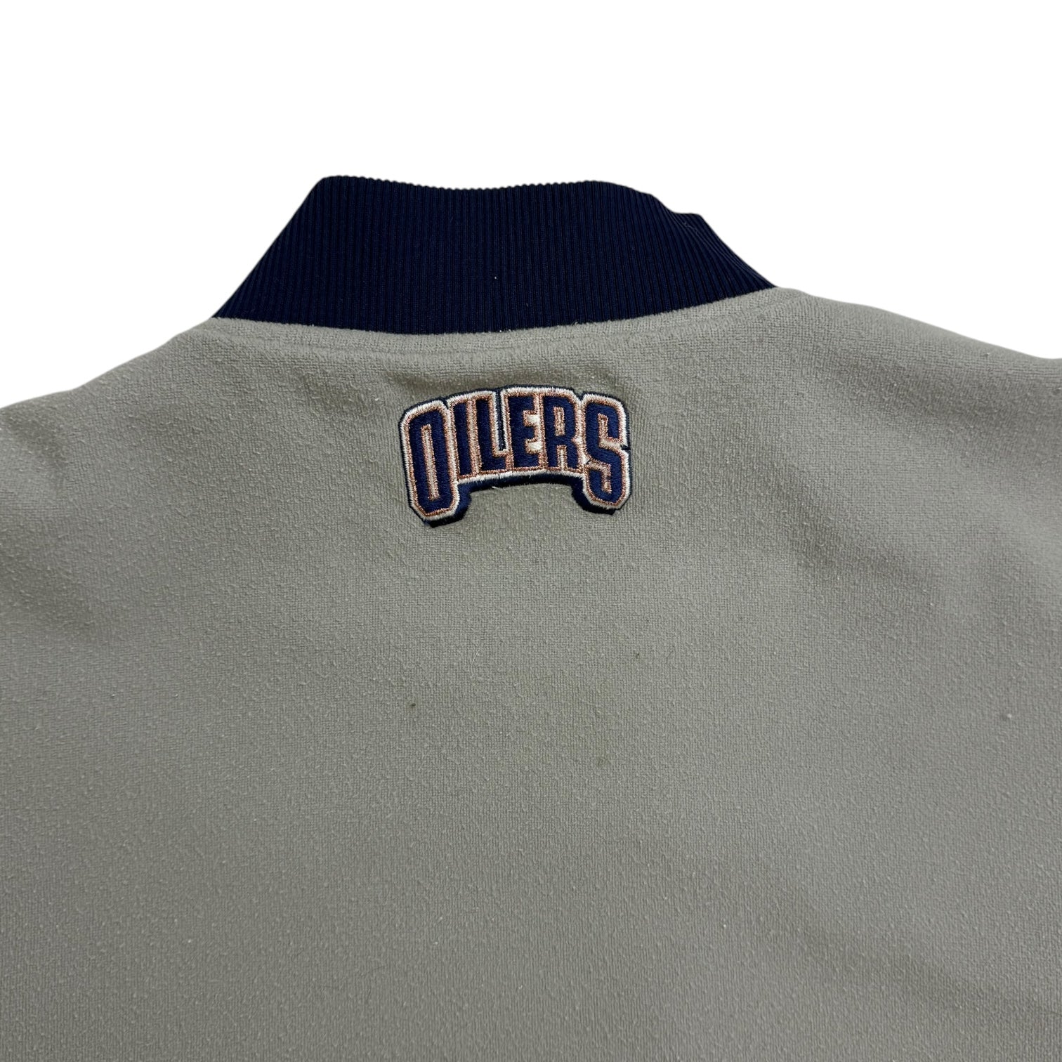 Vintage Nike Edmonton Oilers Reversible Jacket Blue/Grey