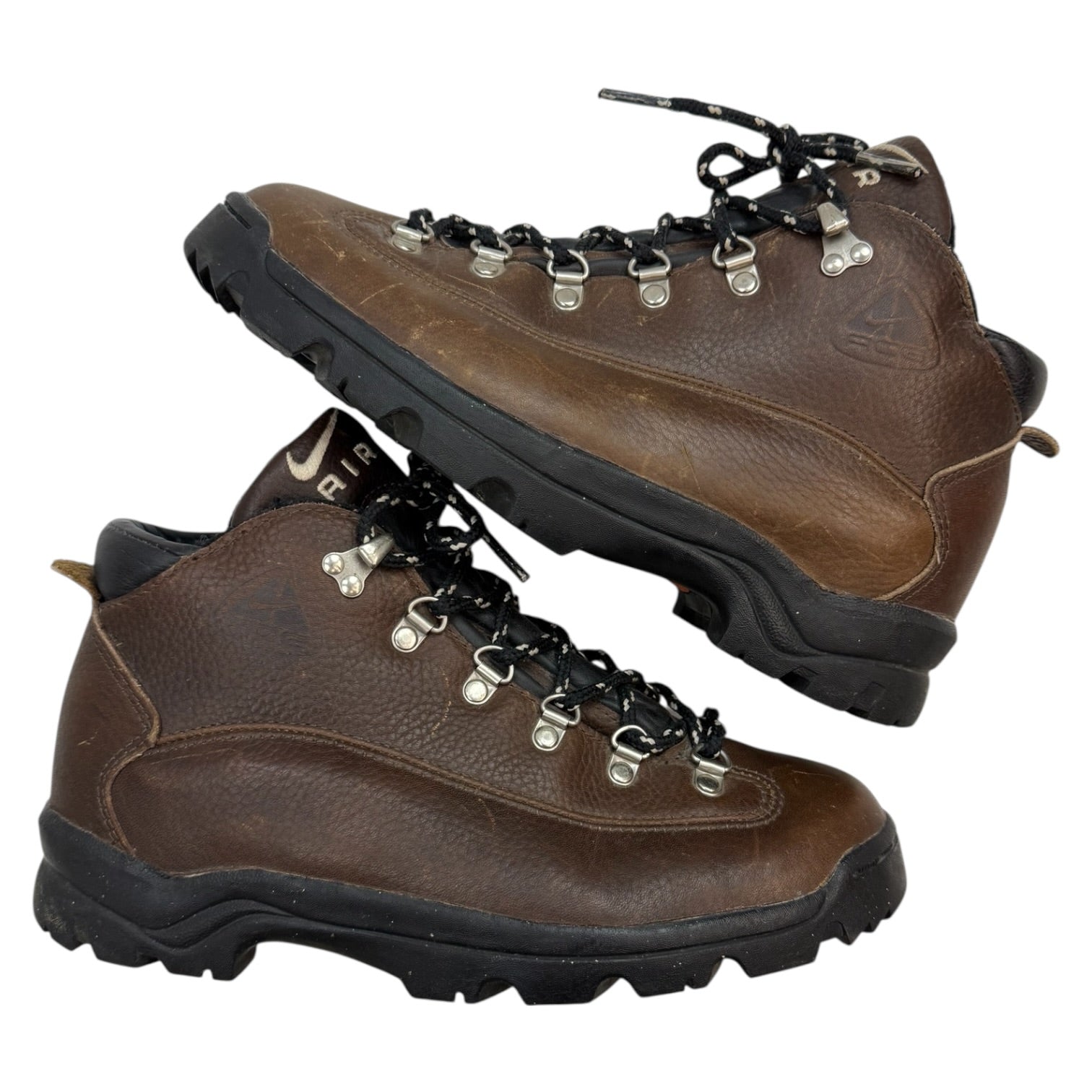 Vintage Nike ACG Minarette Leather Shoes Brown (W) (Used)