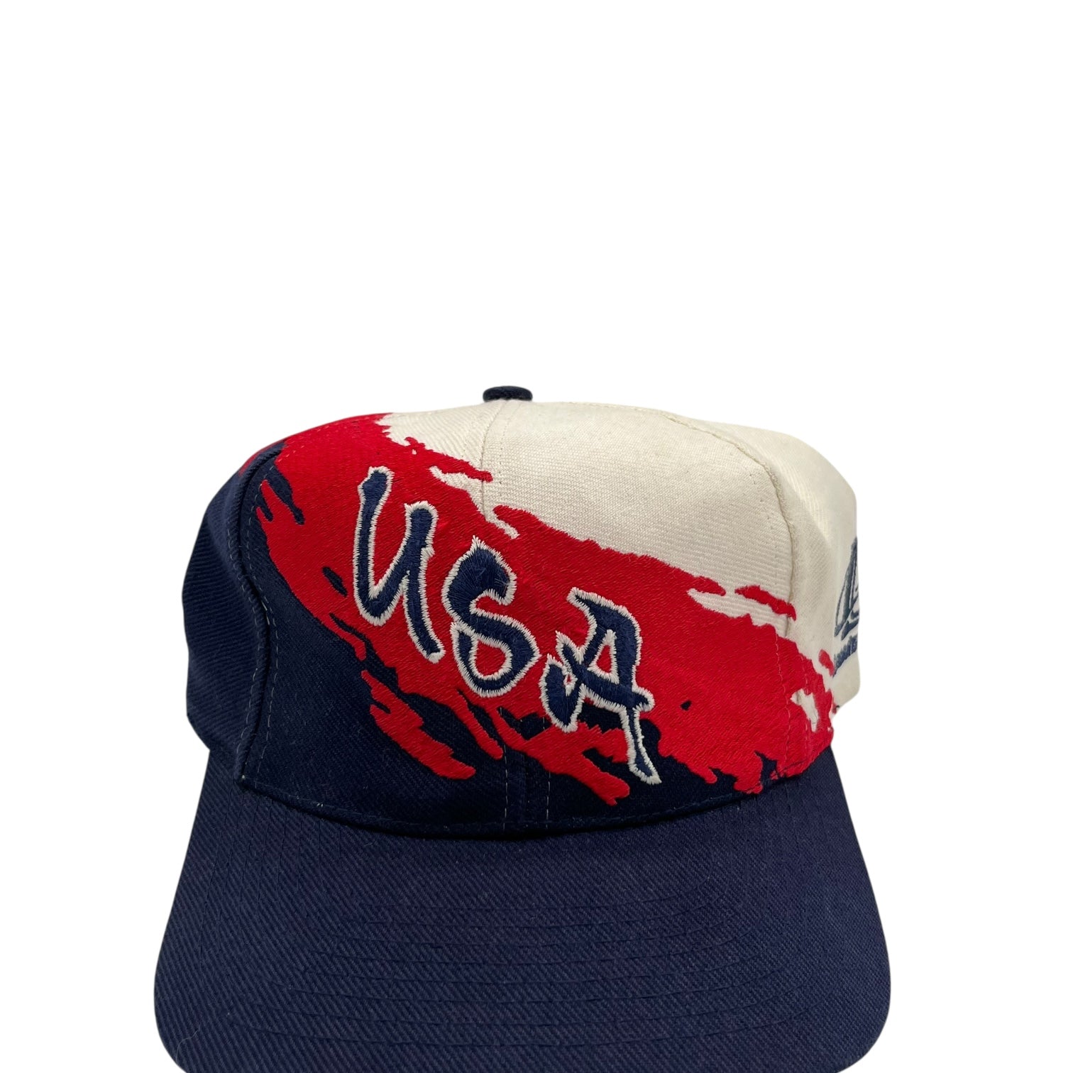 Vintage Logo Athletic USA Splash Hat Red/White/Blue
