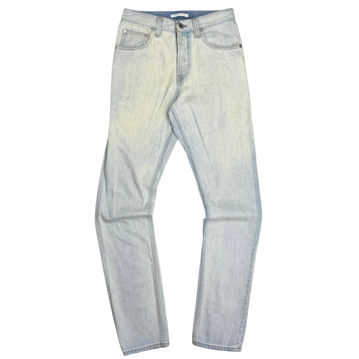 Helmut Lang Light Wash Skinny Jeans Blue