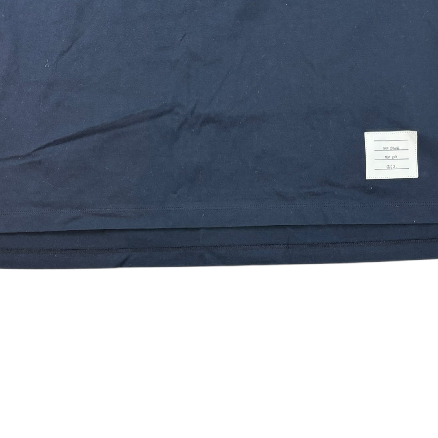 Thom Browne Pocket T-Shirt Navy