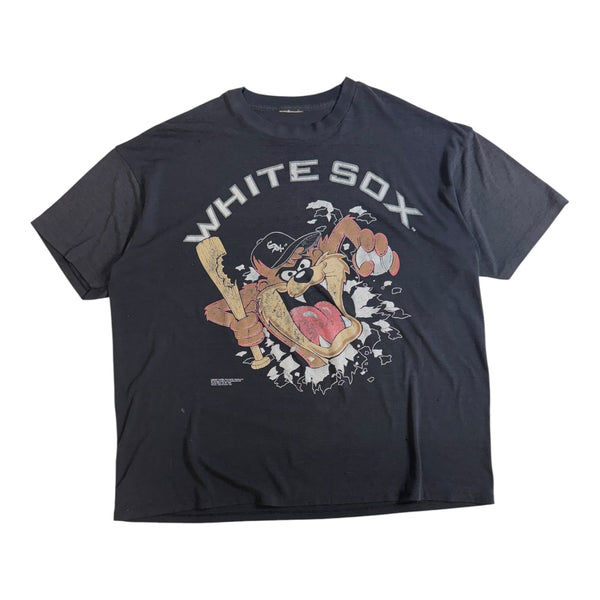 Vintage Taz White Sox Faded T-Shirt Black