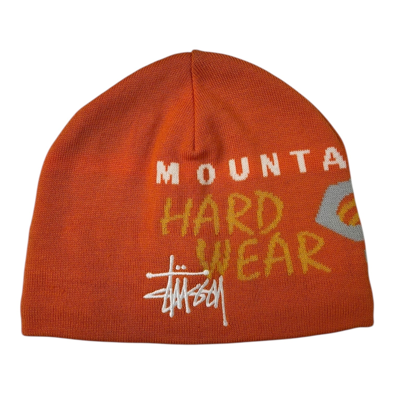 Stussy x Mountain Hardwear Skull Cap Beanie Orange