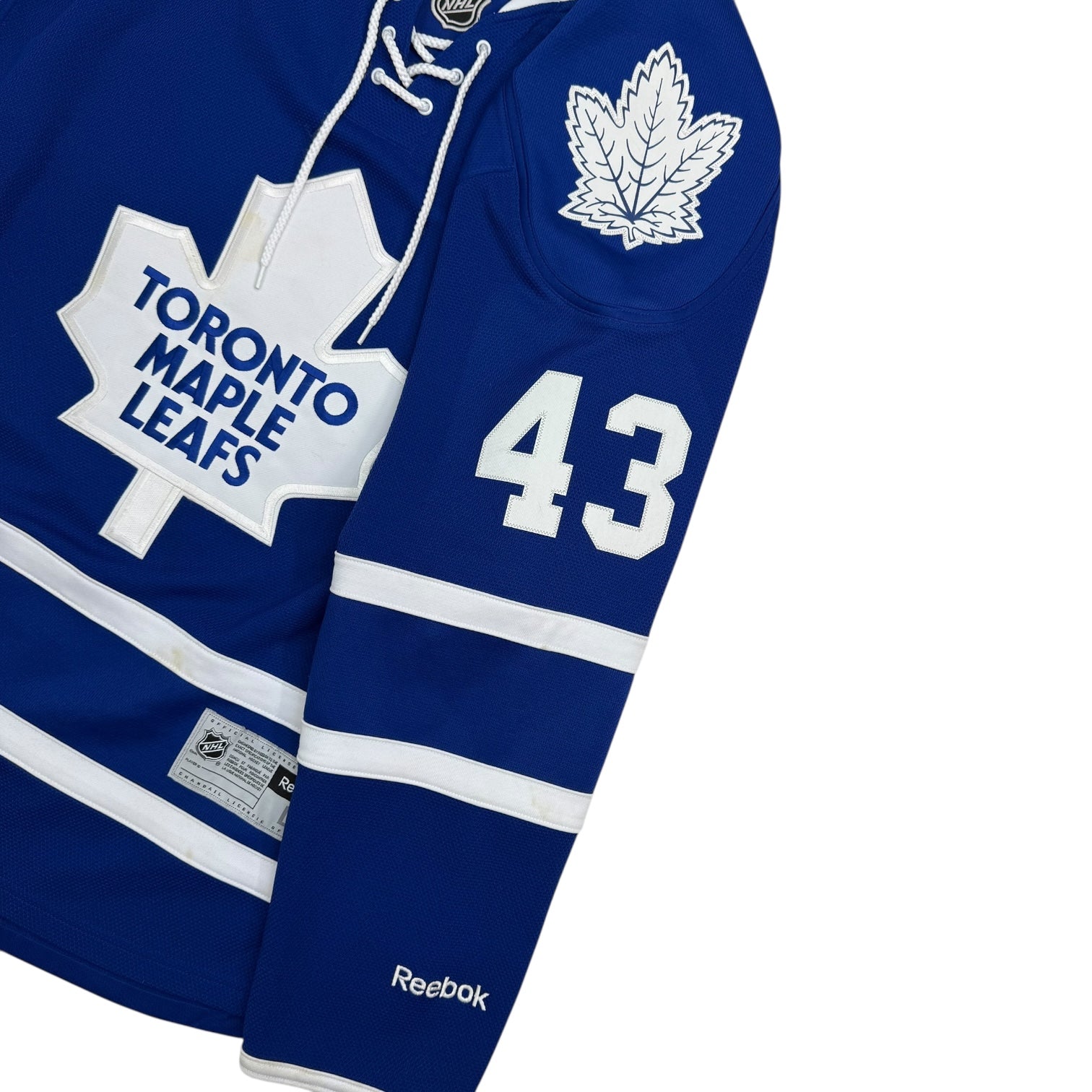 Vintage Reebok Toronto Maple Leafs Nazem Kadri Home Jersey Blue