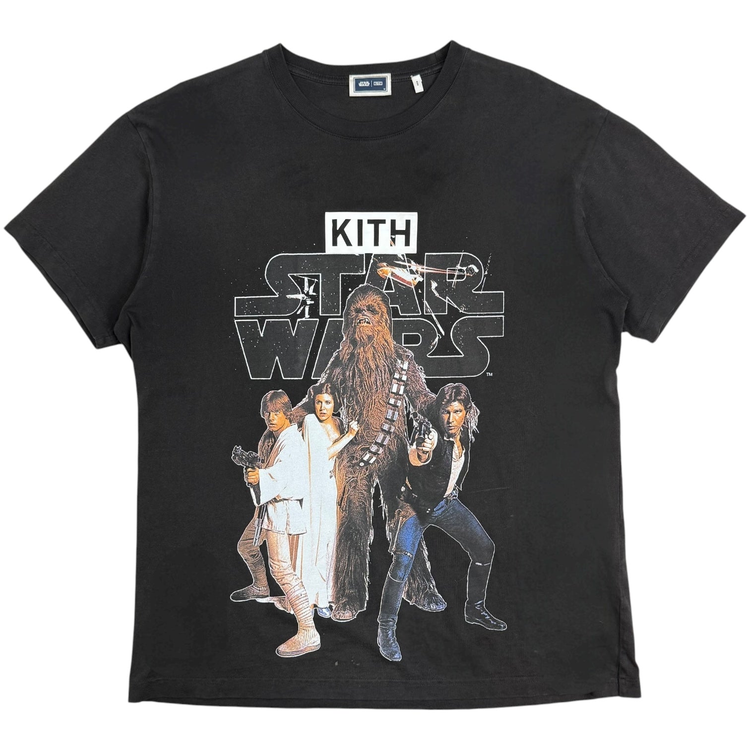 Kith Star Wars Classic Vintage Tee Black