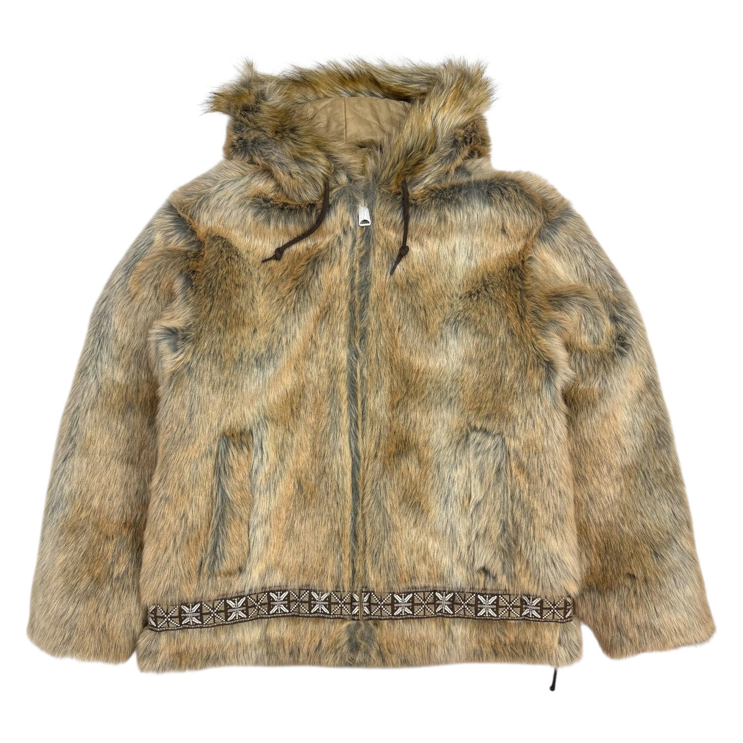 Supreme FW23 Faux Parka Brown