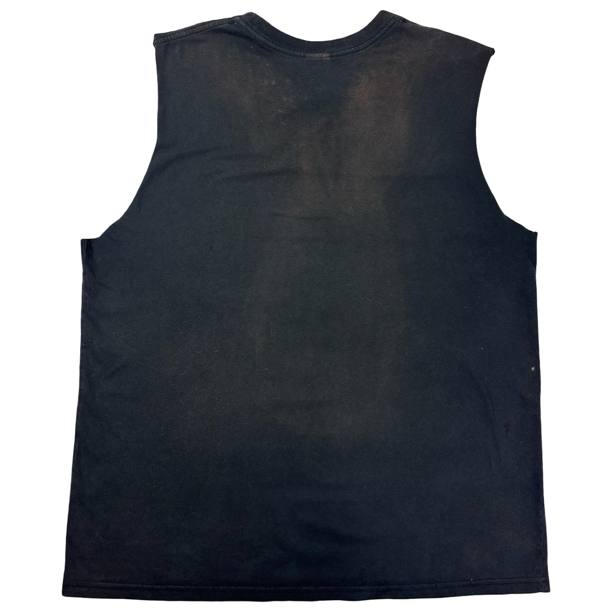 Number (N)ine “School Of Rock Visual Comedy” Sleeve-Less T-Shirt Black