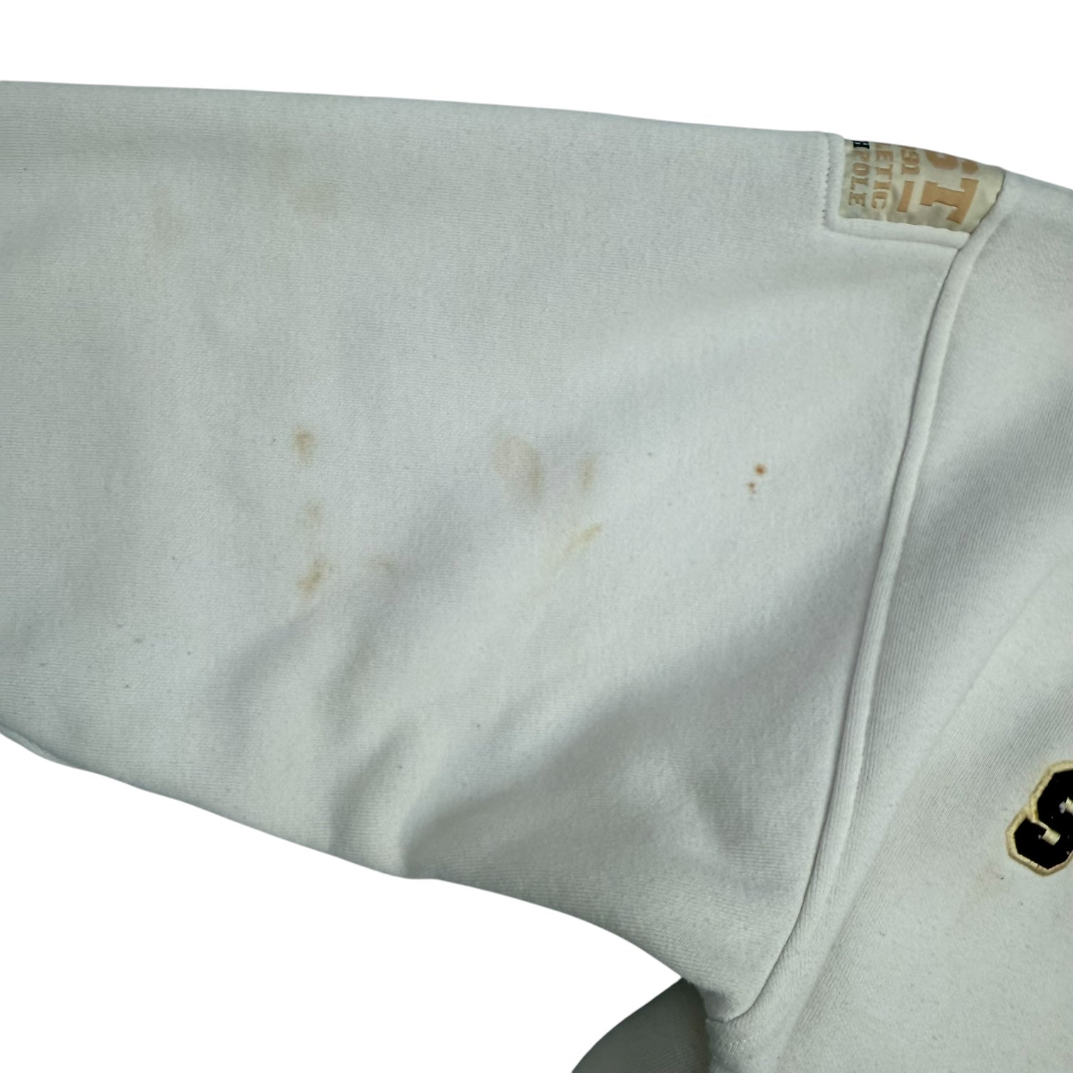 Vintage South Pole University Edition Quarter Zip Sweater White