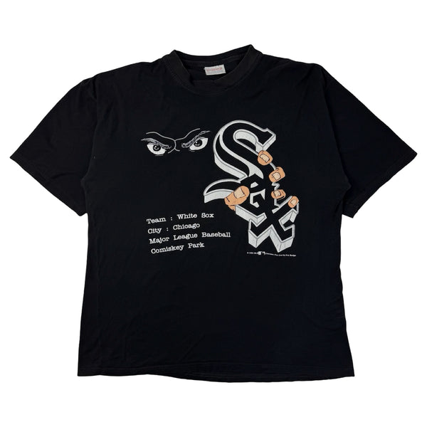 1994 Pro Badge White Sox T-Shirt Black