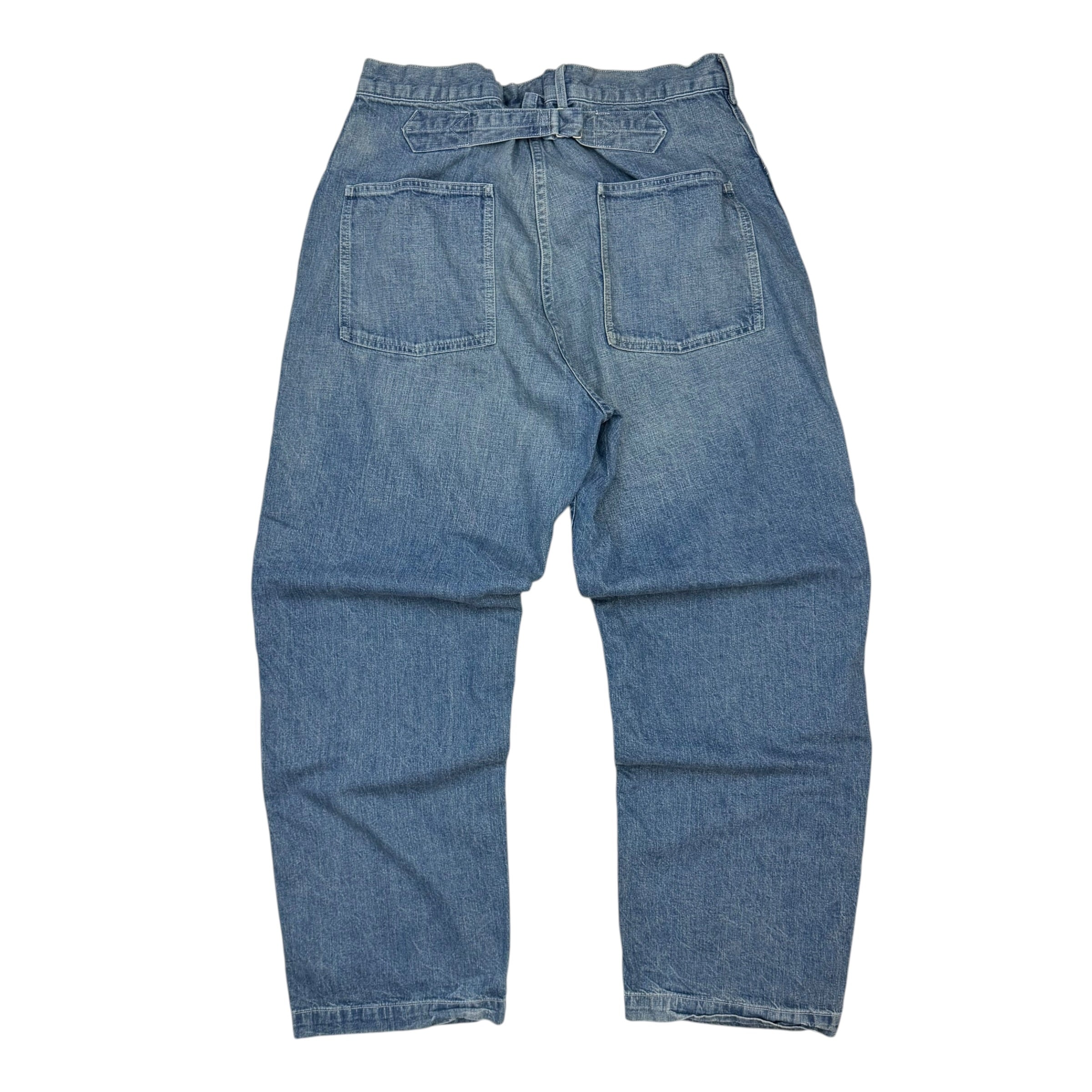 Human Made Loose Denim Jeans Blue