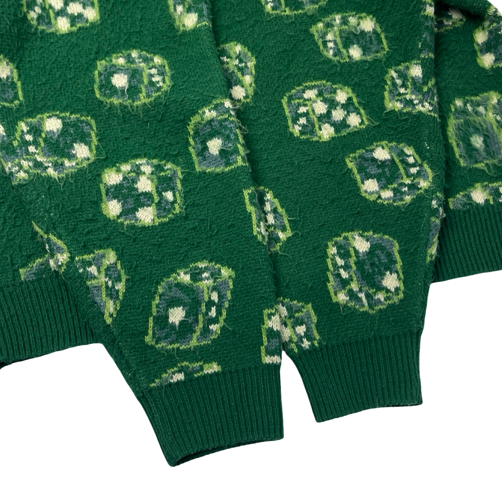 Supreme Dice Sweater Green