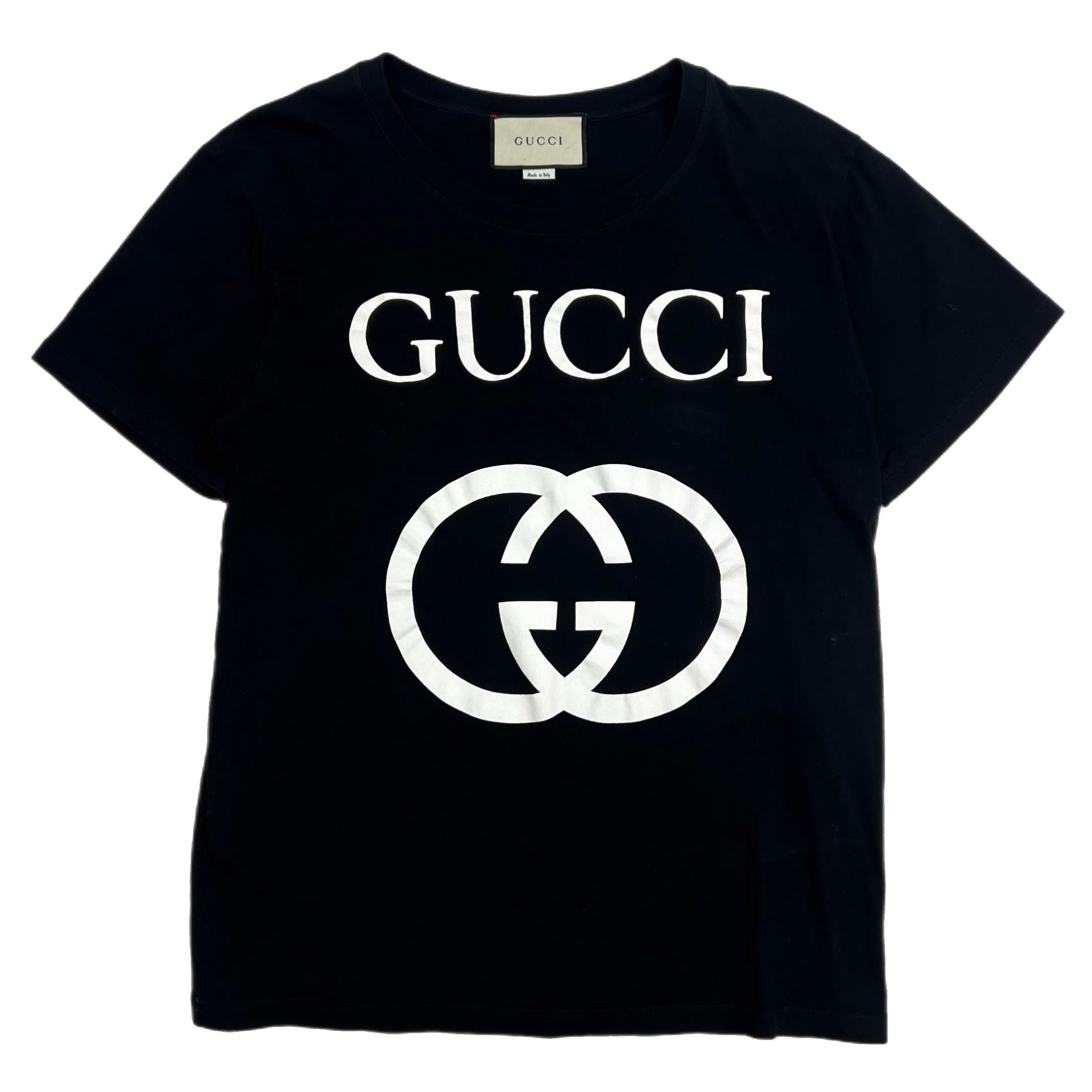 Gucci GG Logo Tee Black