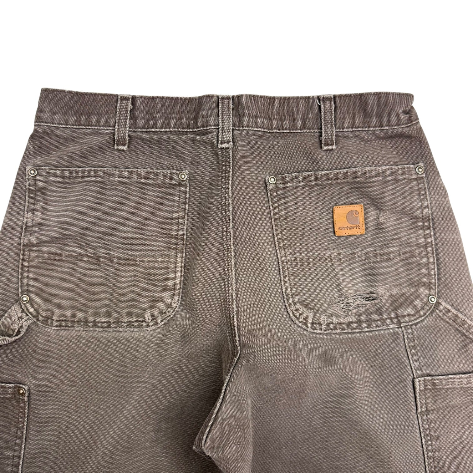 Vintage Carhartt Double Knee Pants Dark Brown