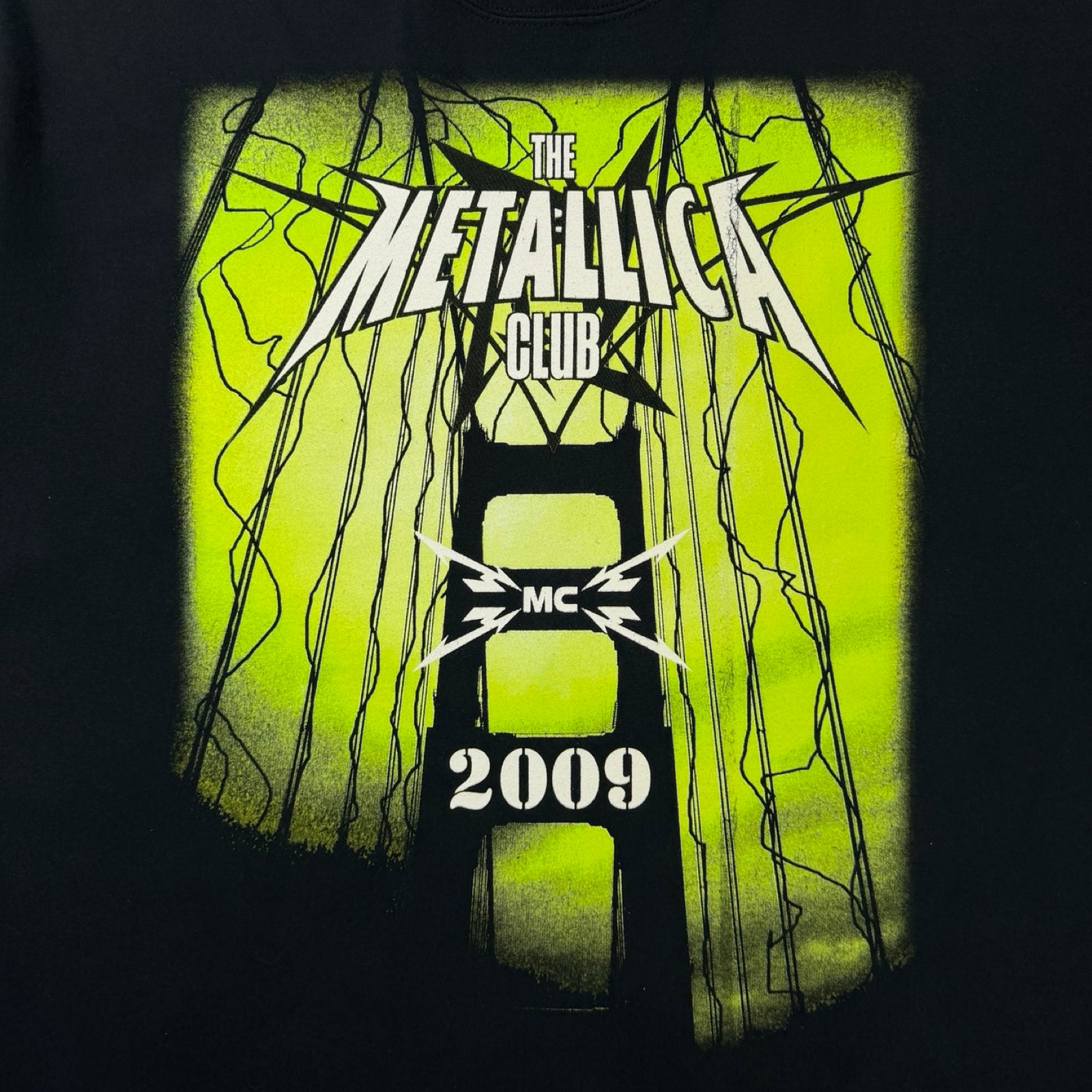 2009 The Metallic Club T-Shirt Black