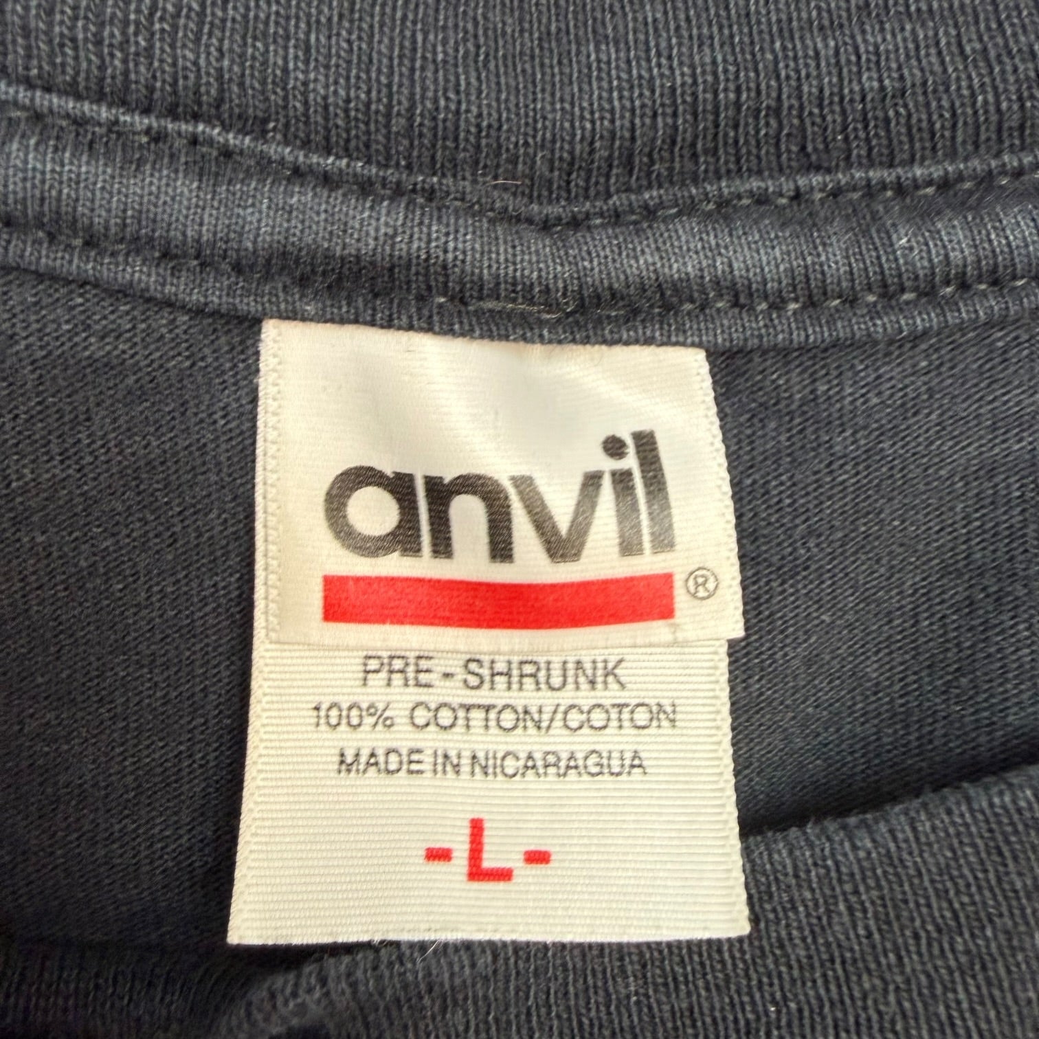 Vintage Nikon Camera Logo Tee Black