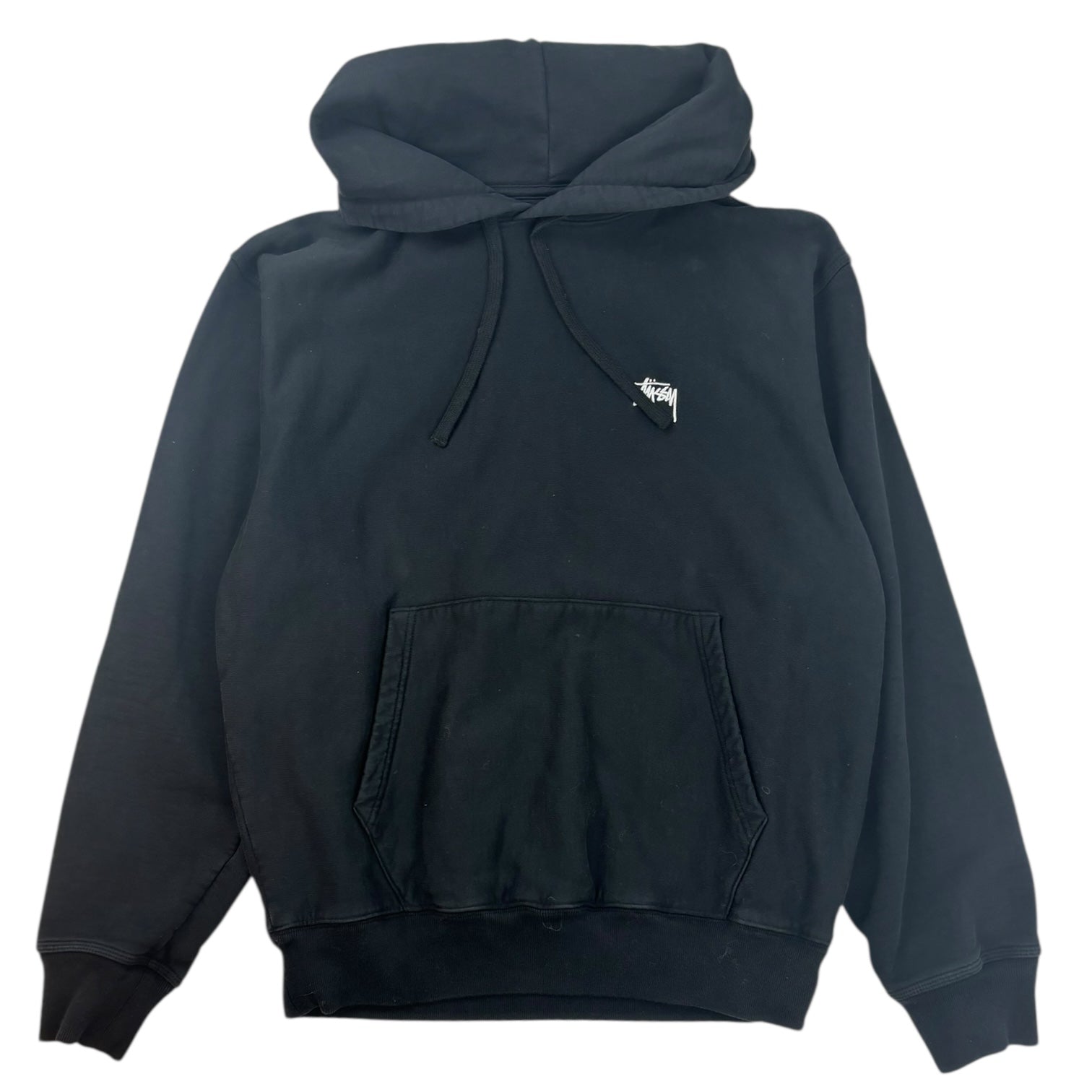 Stussy Stock Logo Hoodie Black