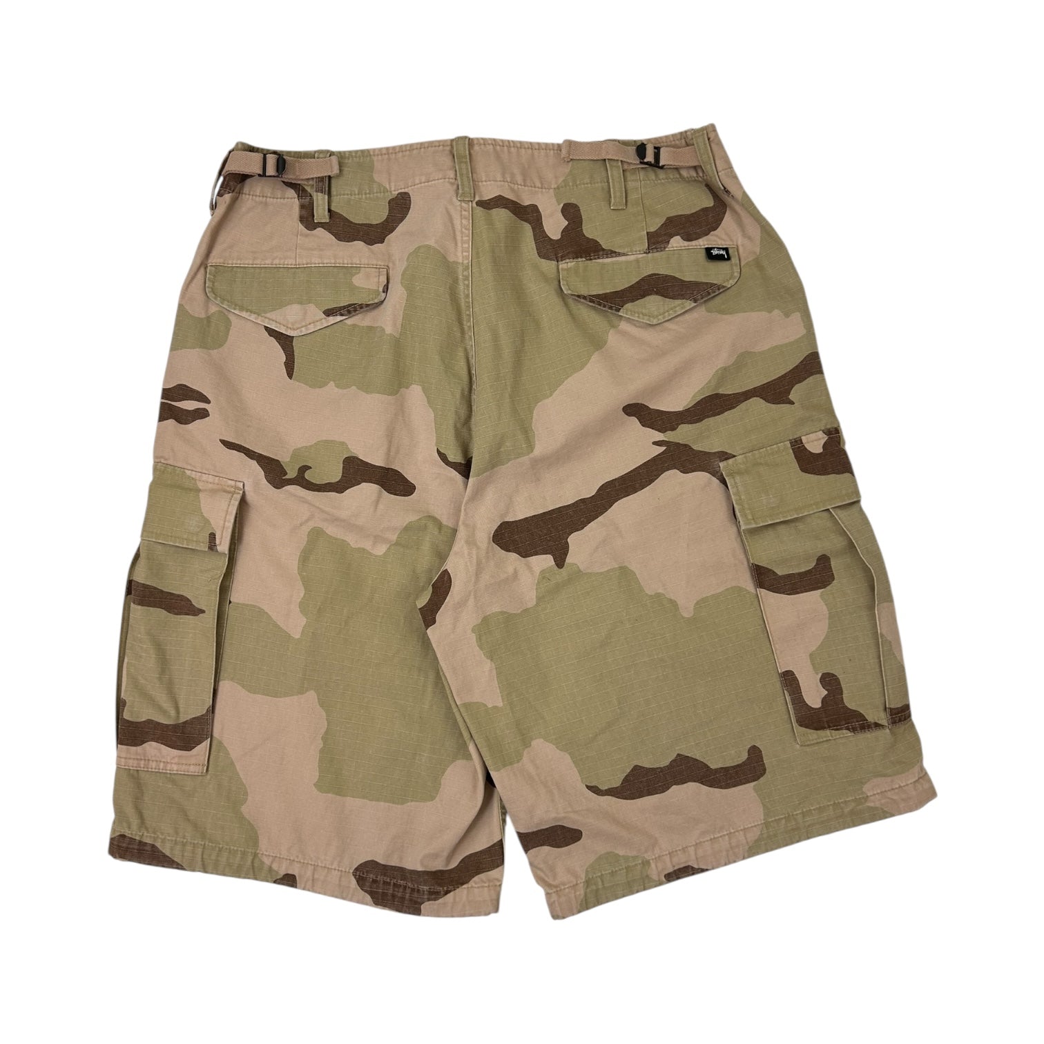 Stüssy Ripstop Cargo Shorts Sand Camo