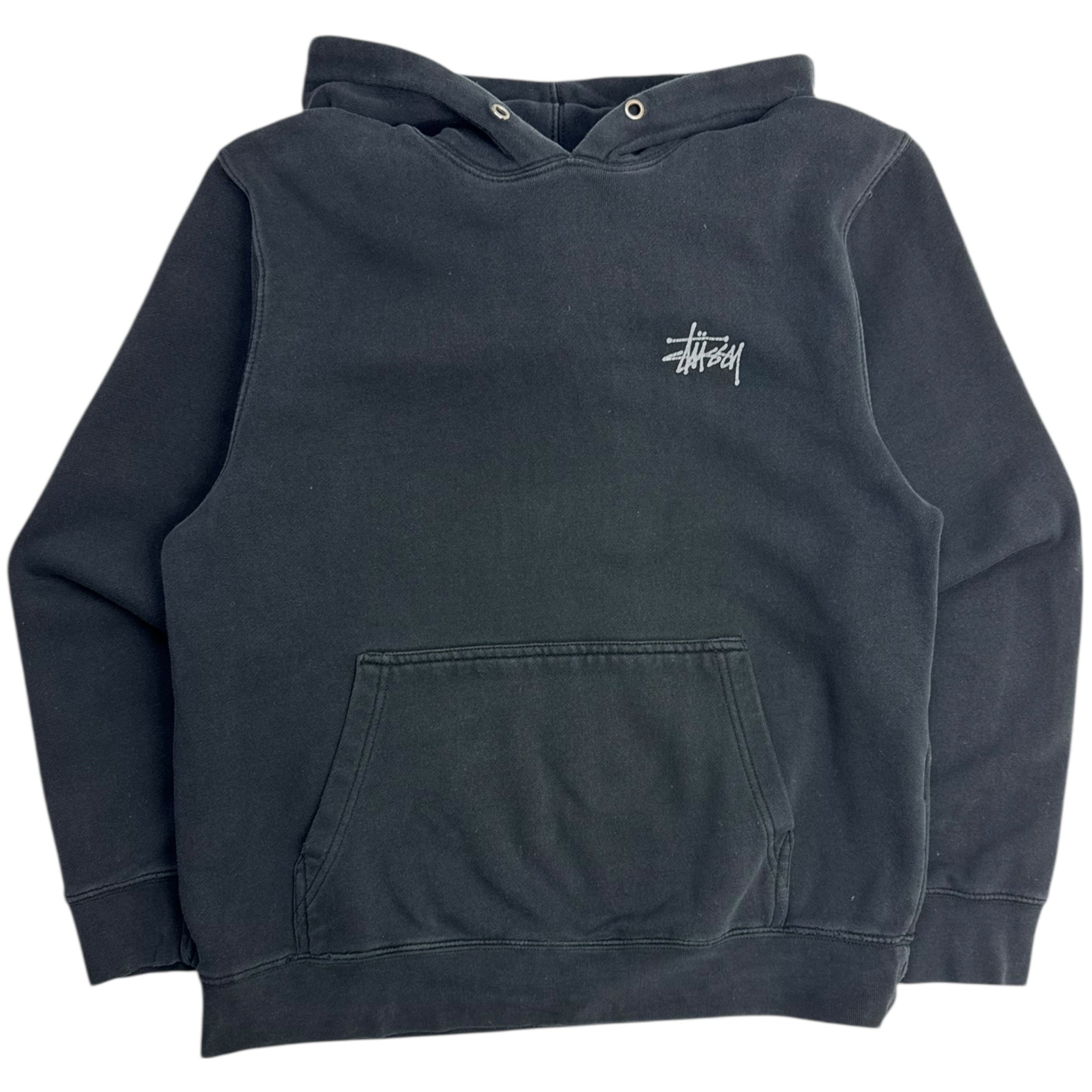 Stussy Basic Logo Hoodie Black