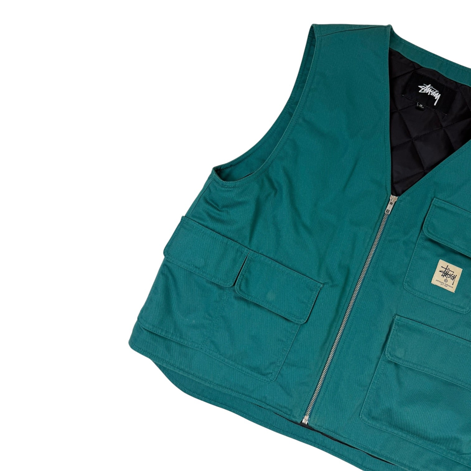 Stussy Insulated Work Vest Teal