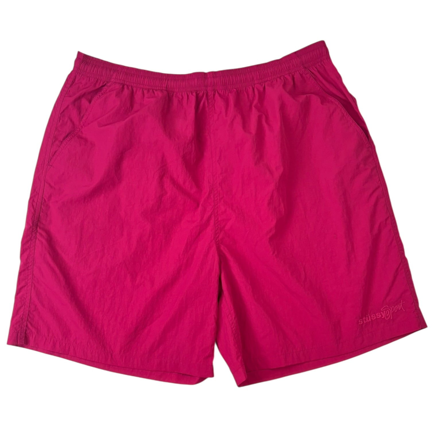 Stussy Sport Nylon Court Short Berry
